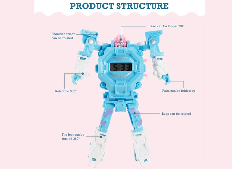 خرید اینترنتی ساعت مچی مدل ربات
