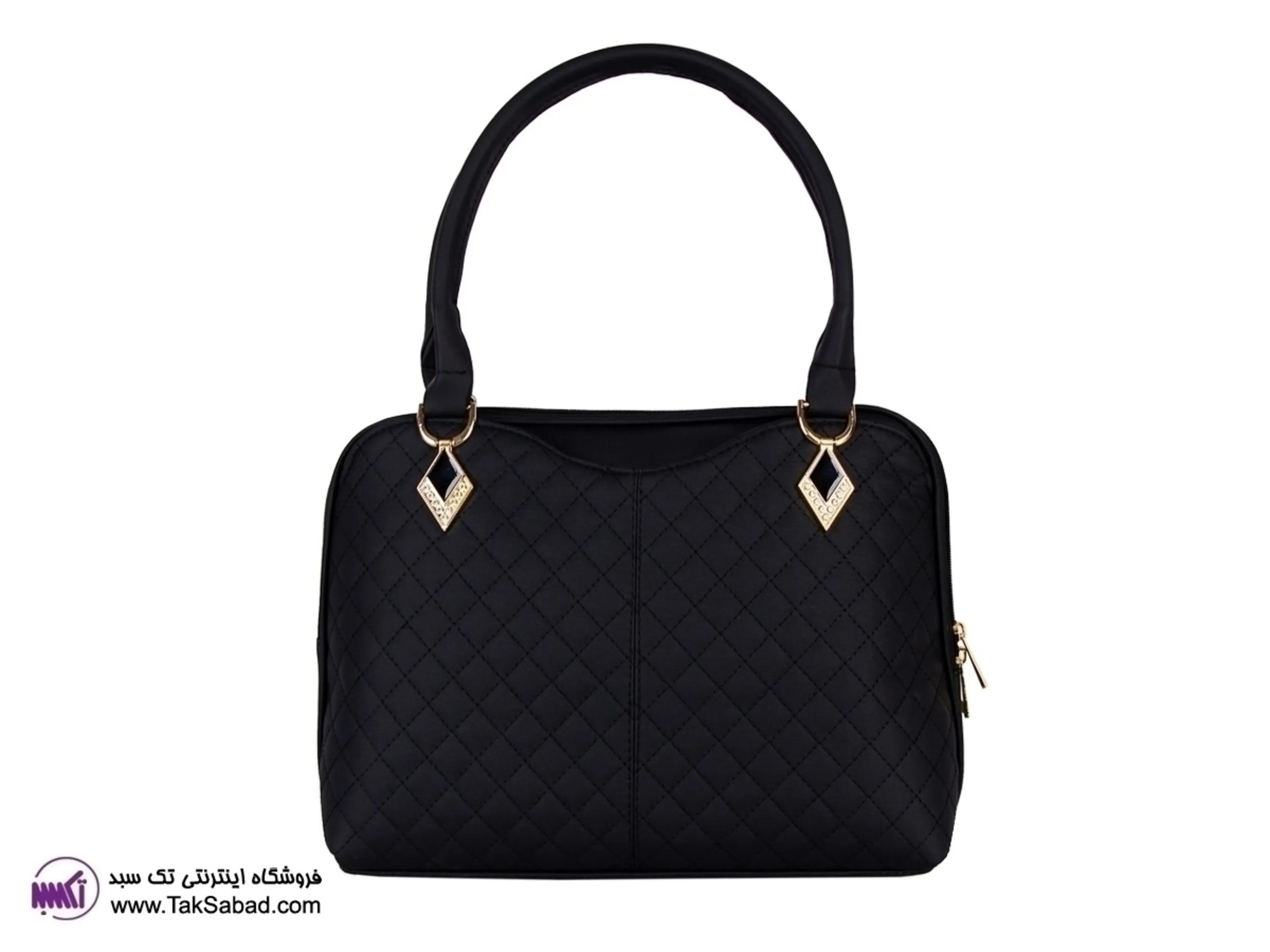 کیف زنانه مشکی کیف طرح چرم زنانه