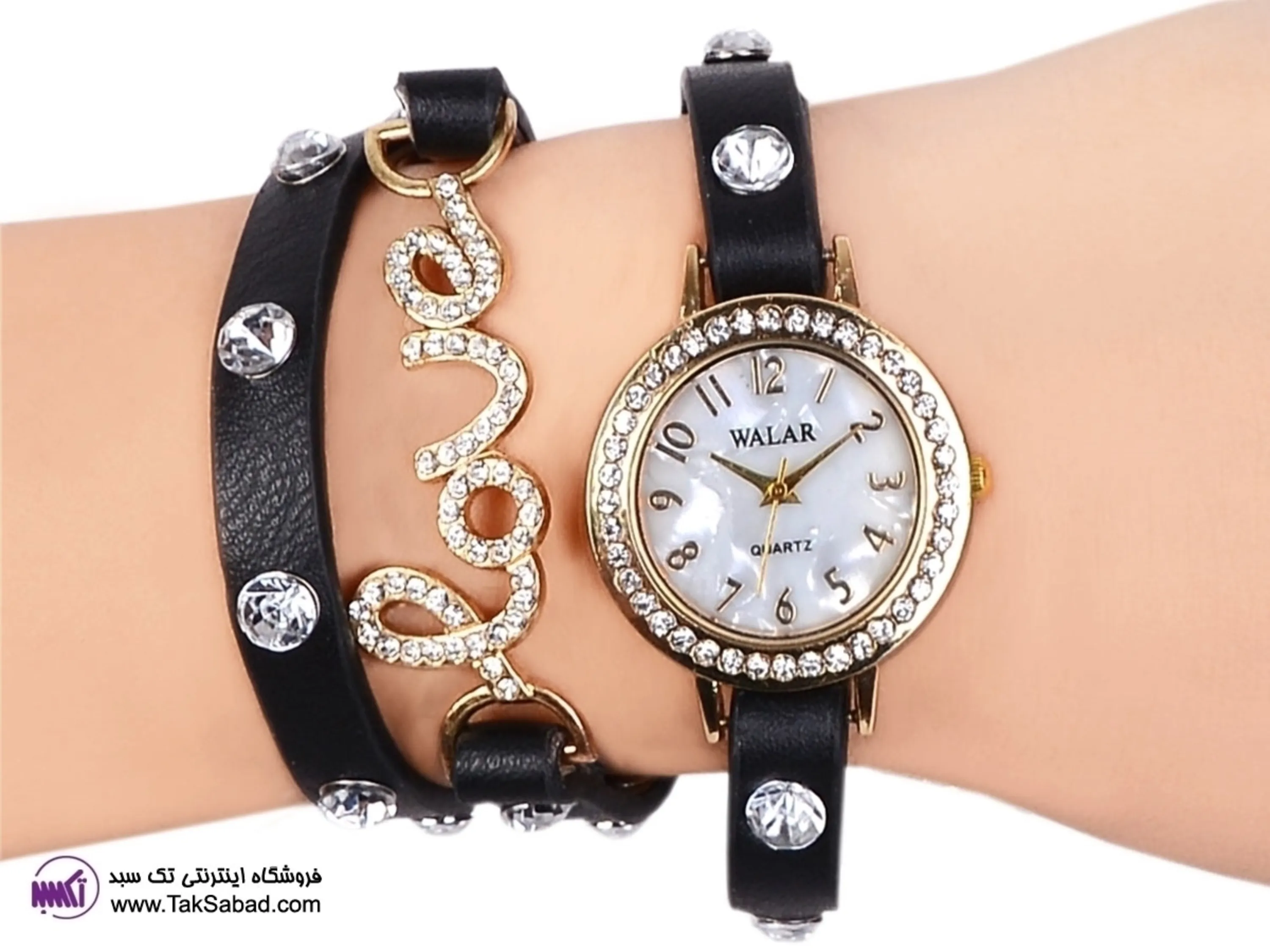 ساعت مچی دستبندی love خرید ساعت مچی love