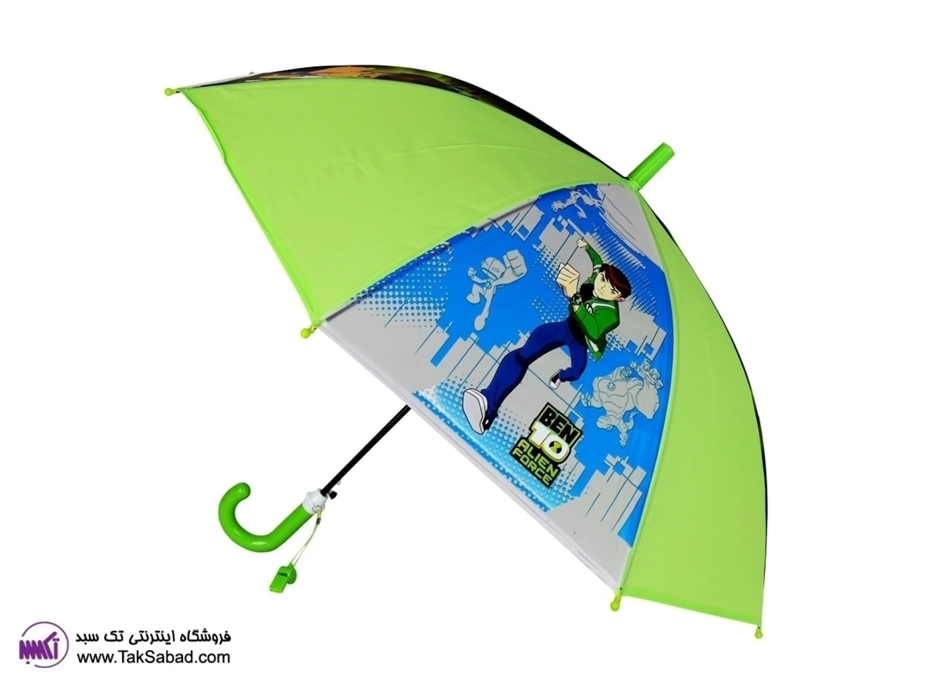 خرید چتر سبز رنگ