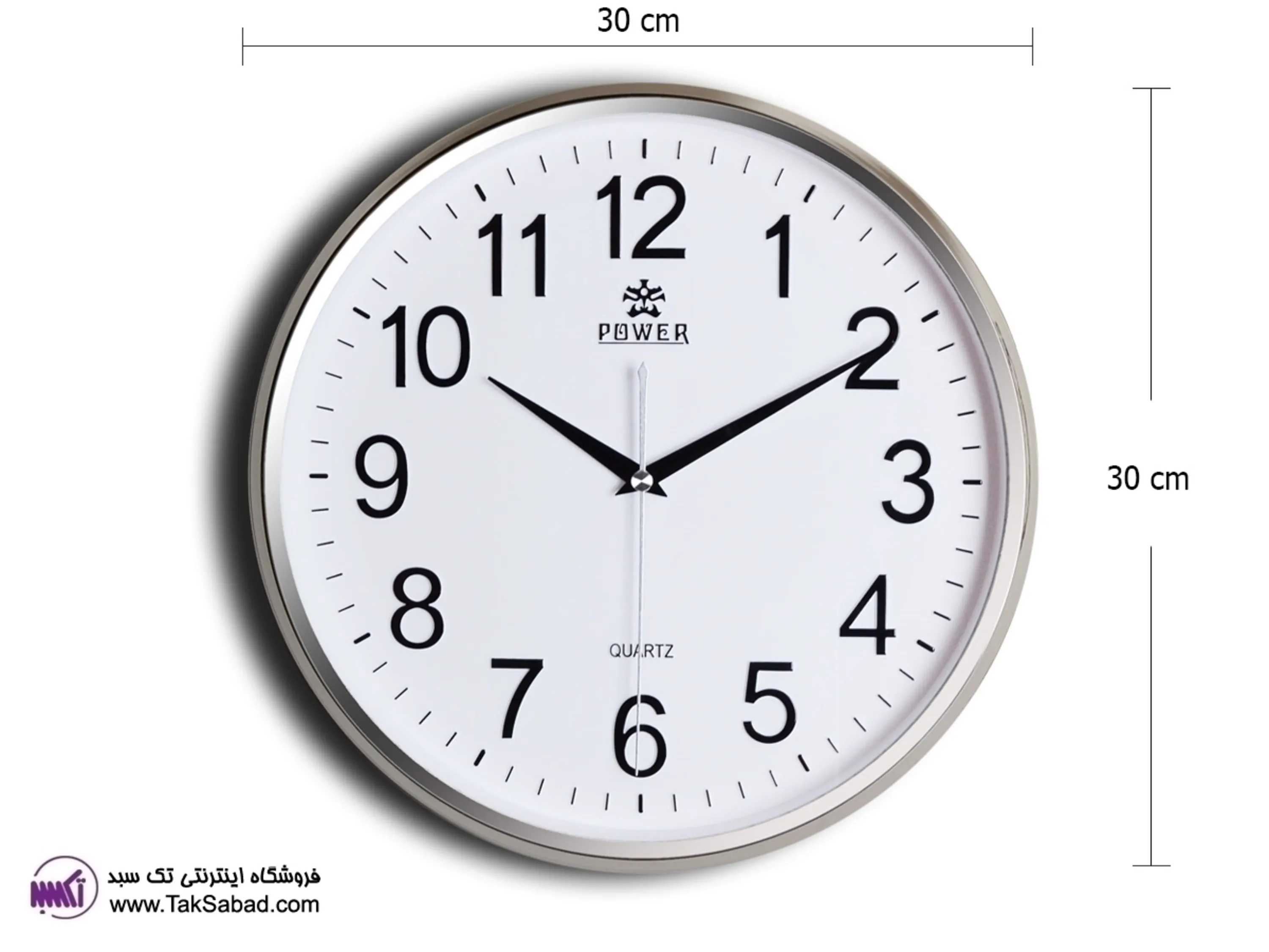 ساعت دیواری گرد خرید ساعت دیواری گرد