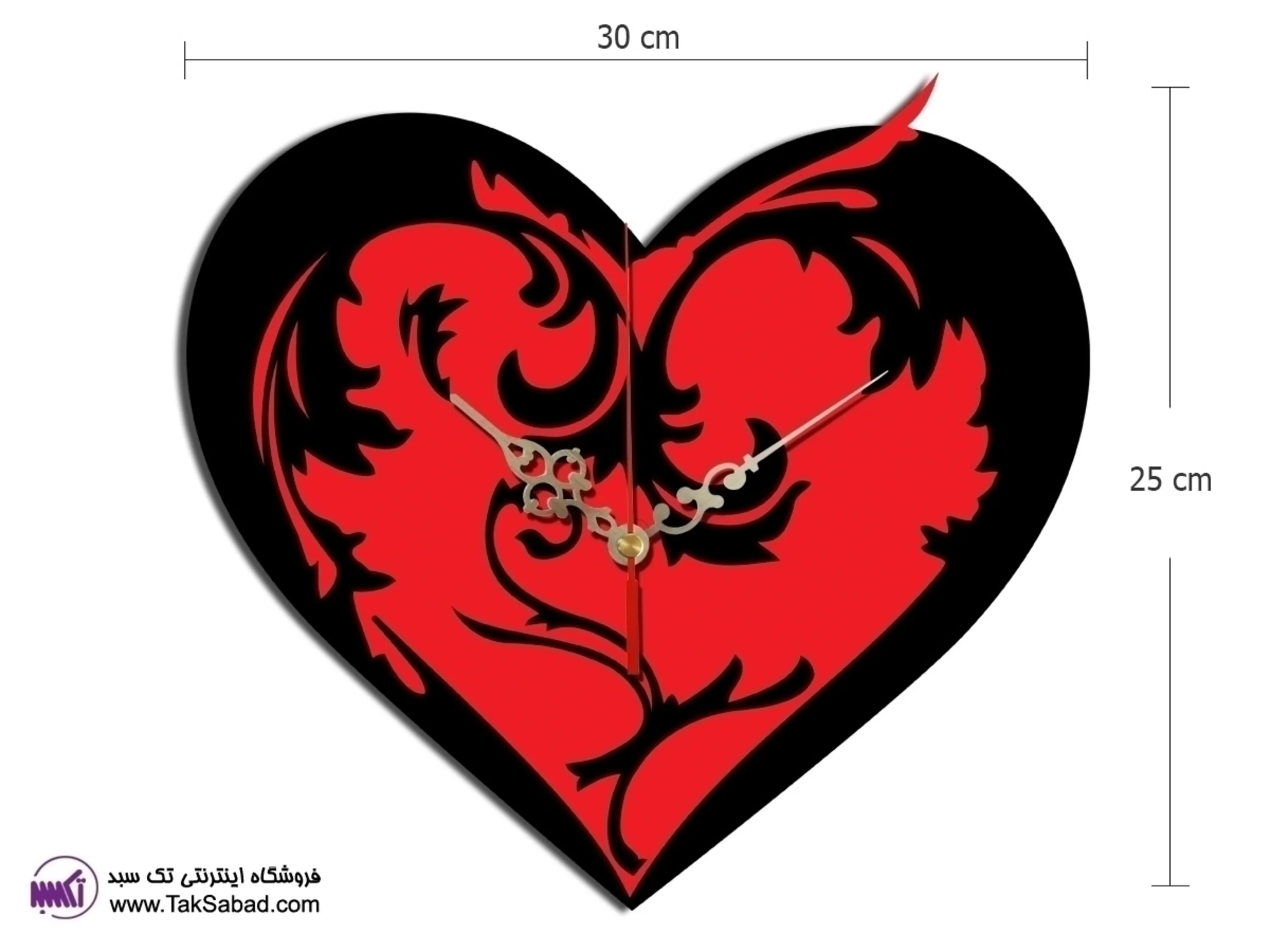 ساعت دیواری سوگند ساعت دیواری فانتزی سوگند