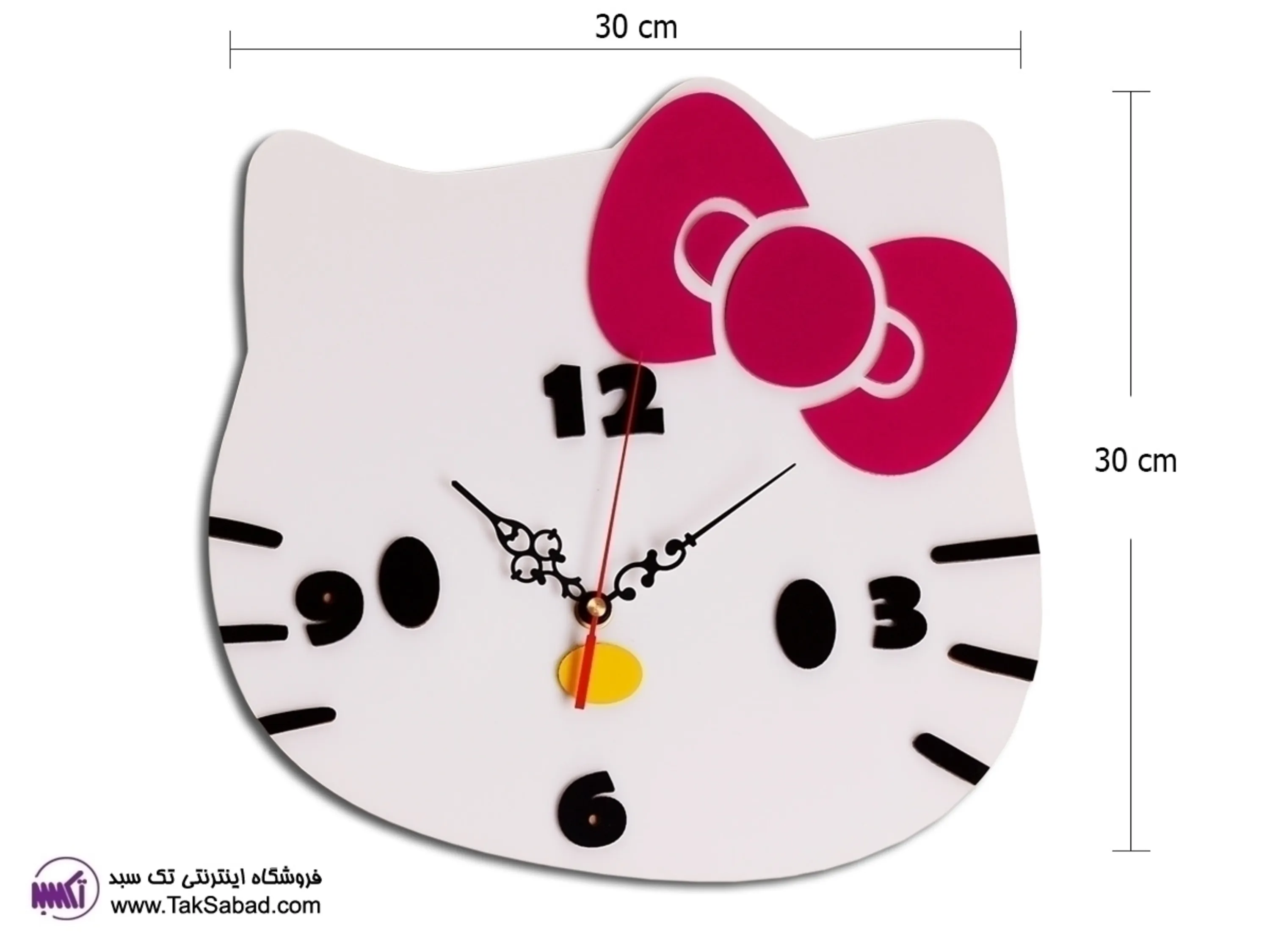 ساعت دیواری فانتزی کیتی