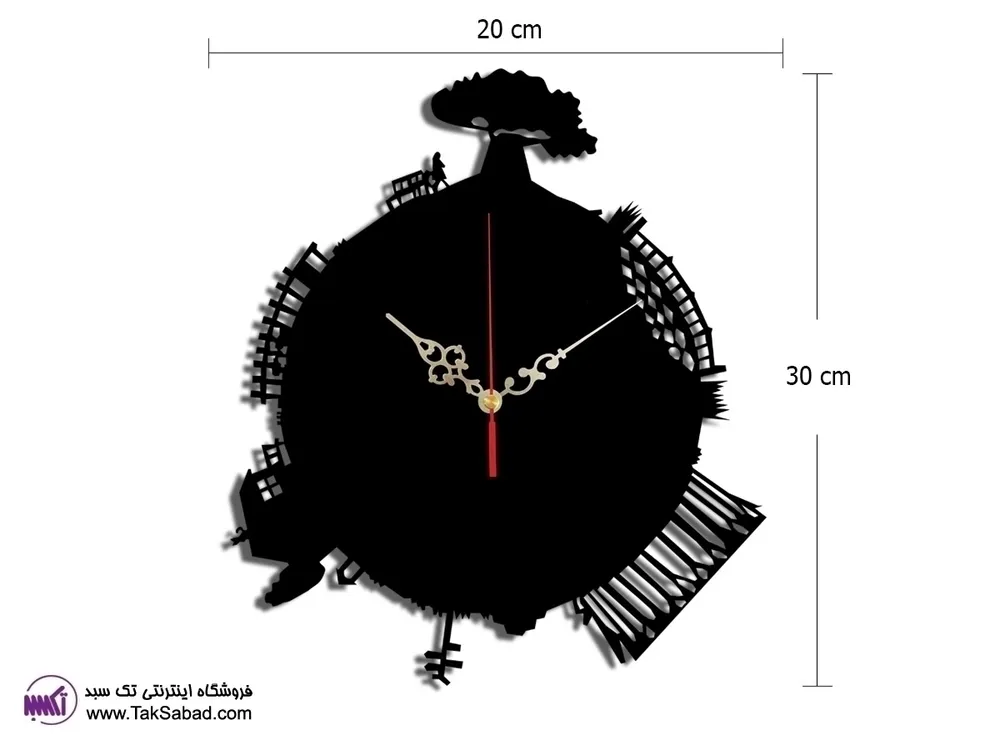ساعت دیواری فانتزی اریکا