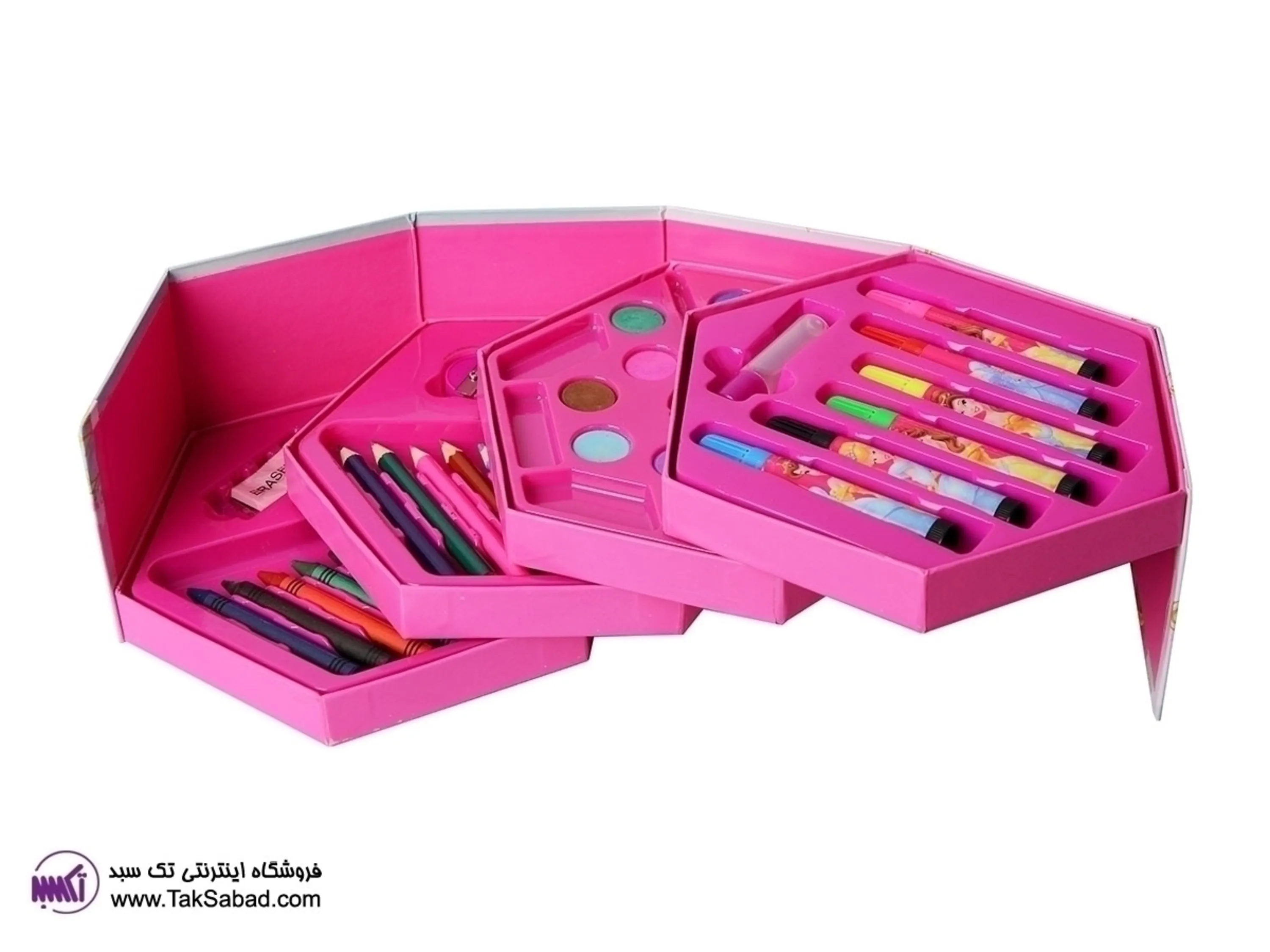 ست نقاشی ست نقاشی 6 ضلعی