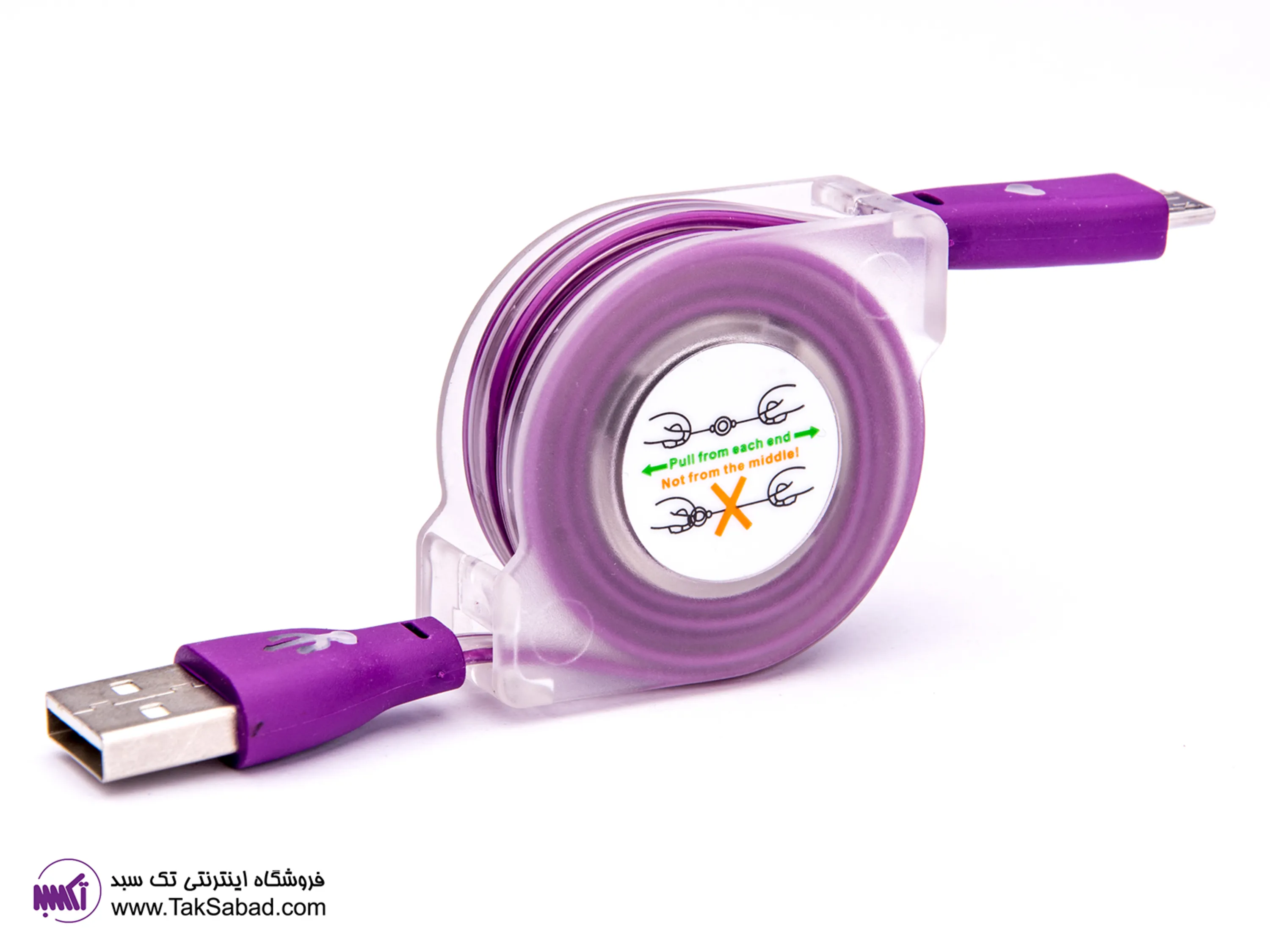 کابل شارژر جمع شو خرید کابل شارژر اندروید