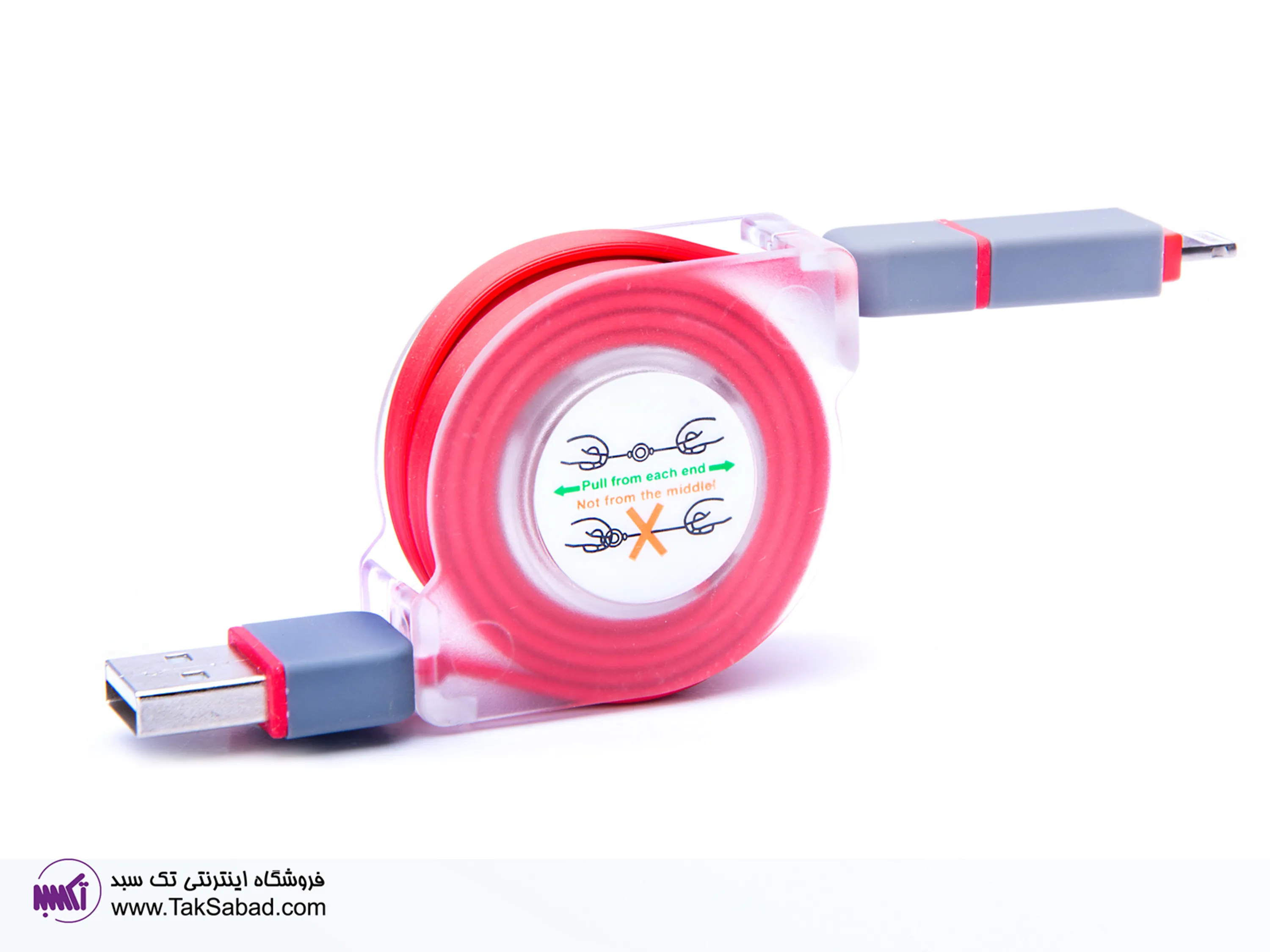 کابل 2in1 مخصوص اندروید و ios کابل دو سر اندروید و ios