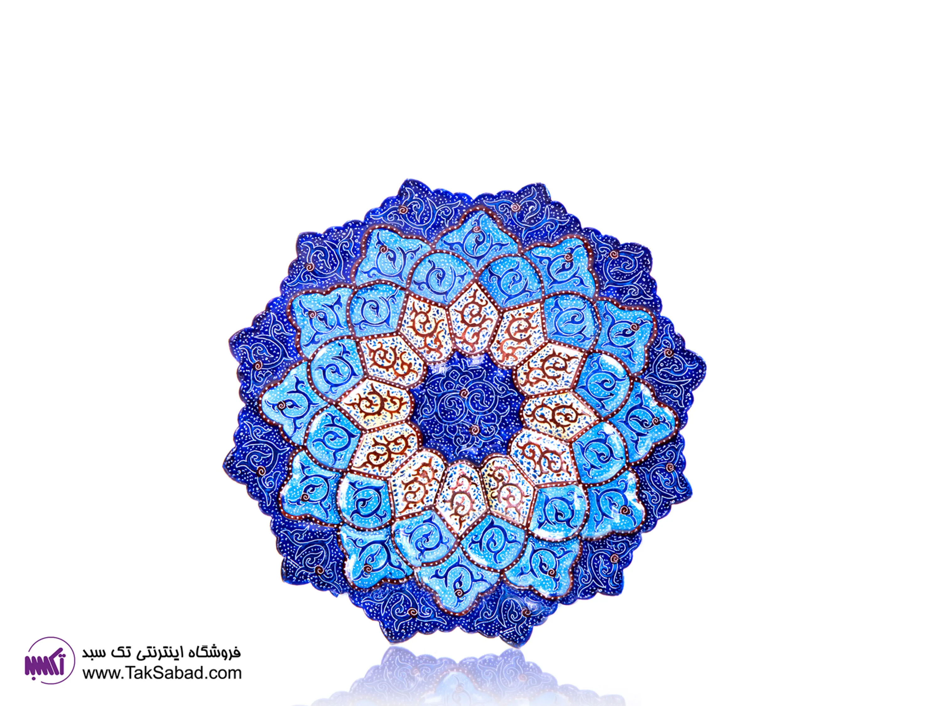 بشقاب مینا اصفهان خرید اینترنتی بشقاب مینا