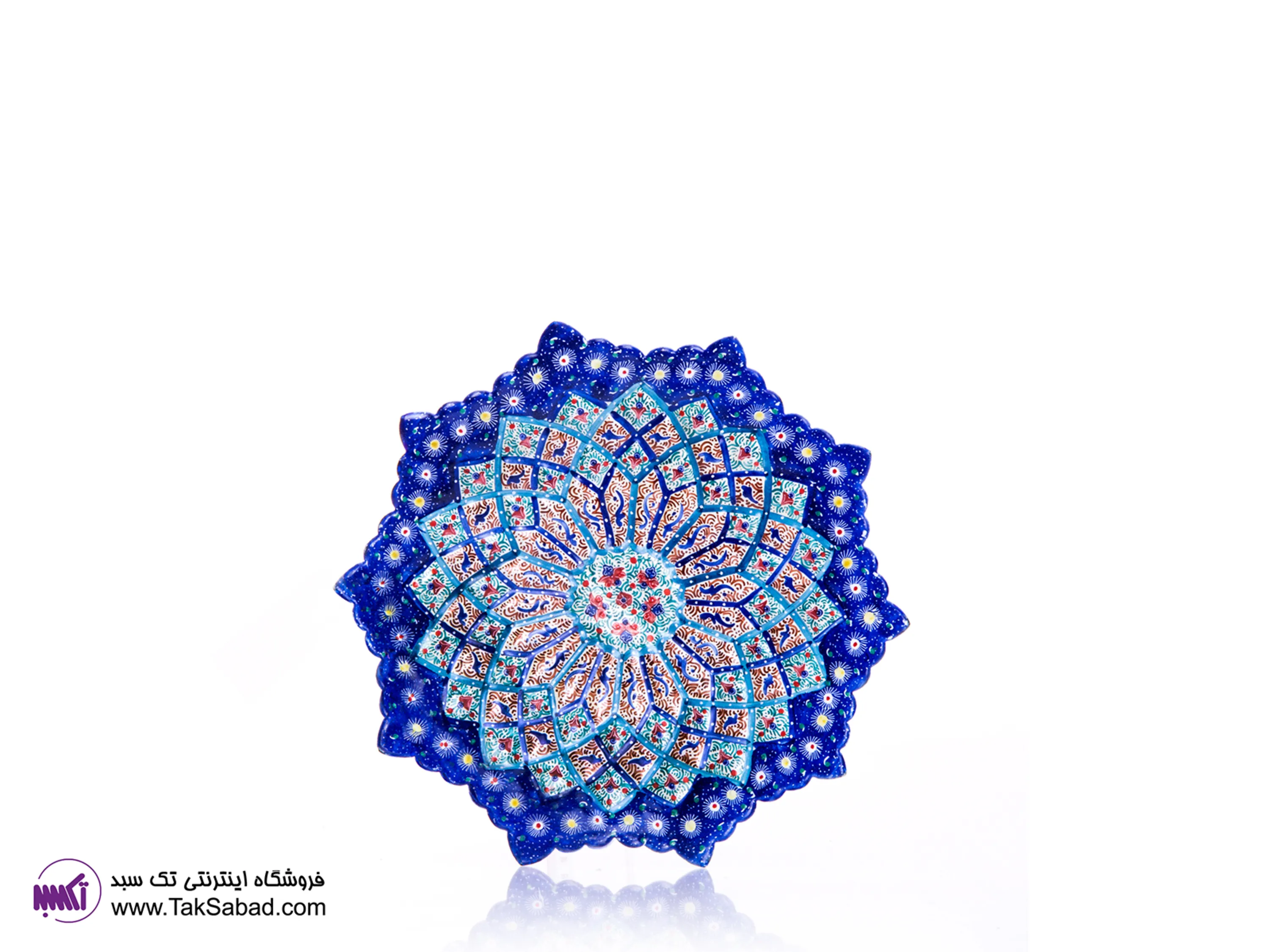 بشقاب مینا خرید اینترنتی بشقاب مینا