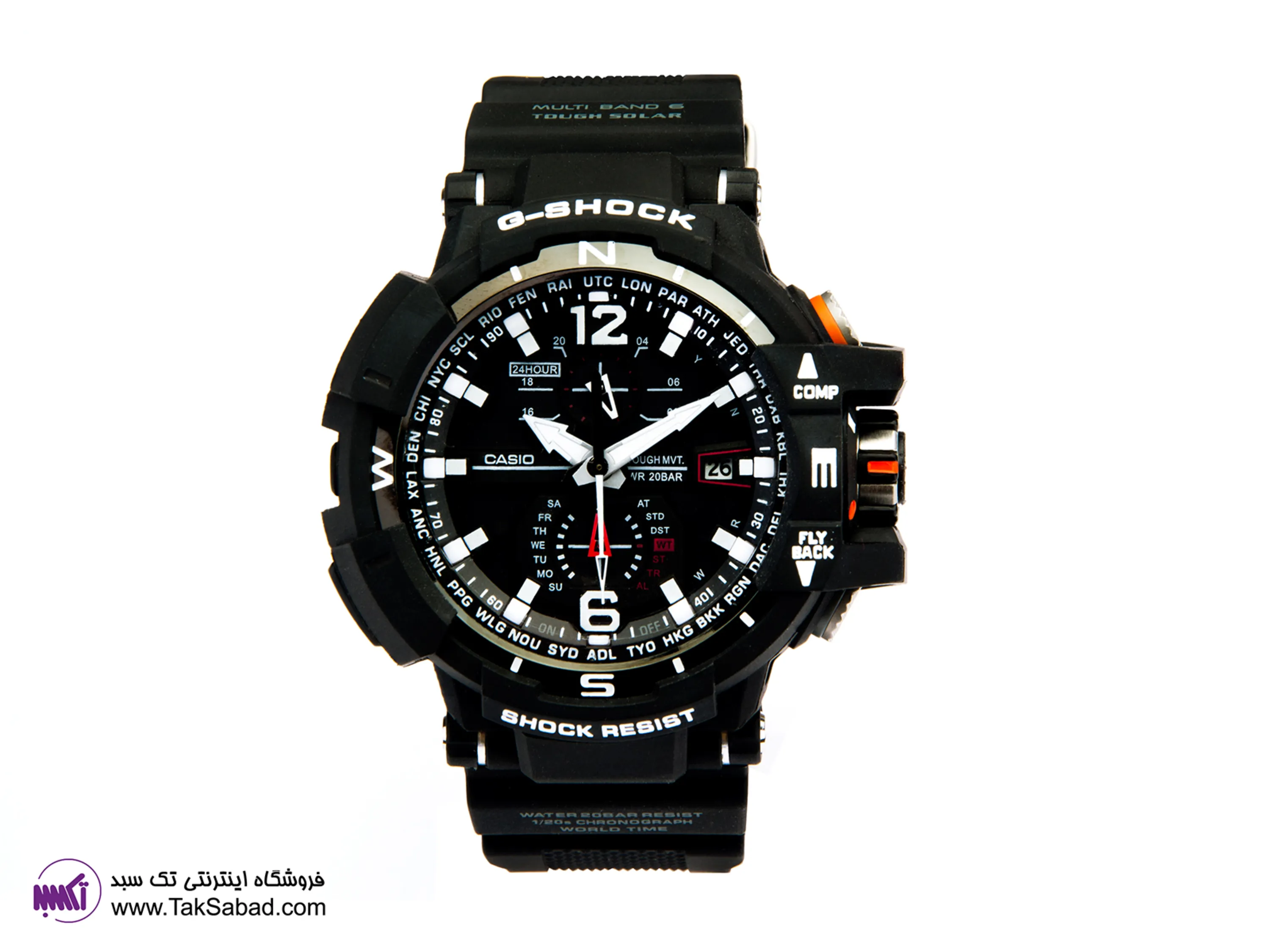ساعت مچی جی شاک مشکی خرید ساعت مچی جی شاک