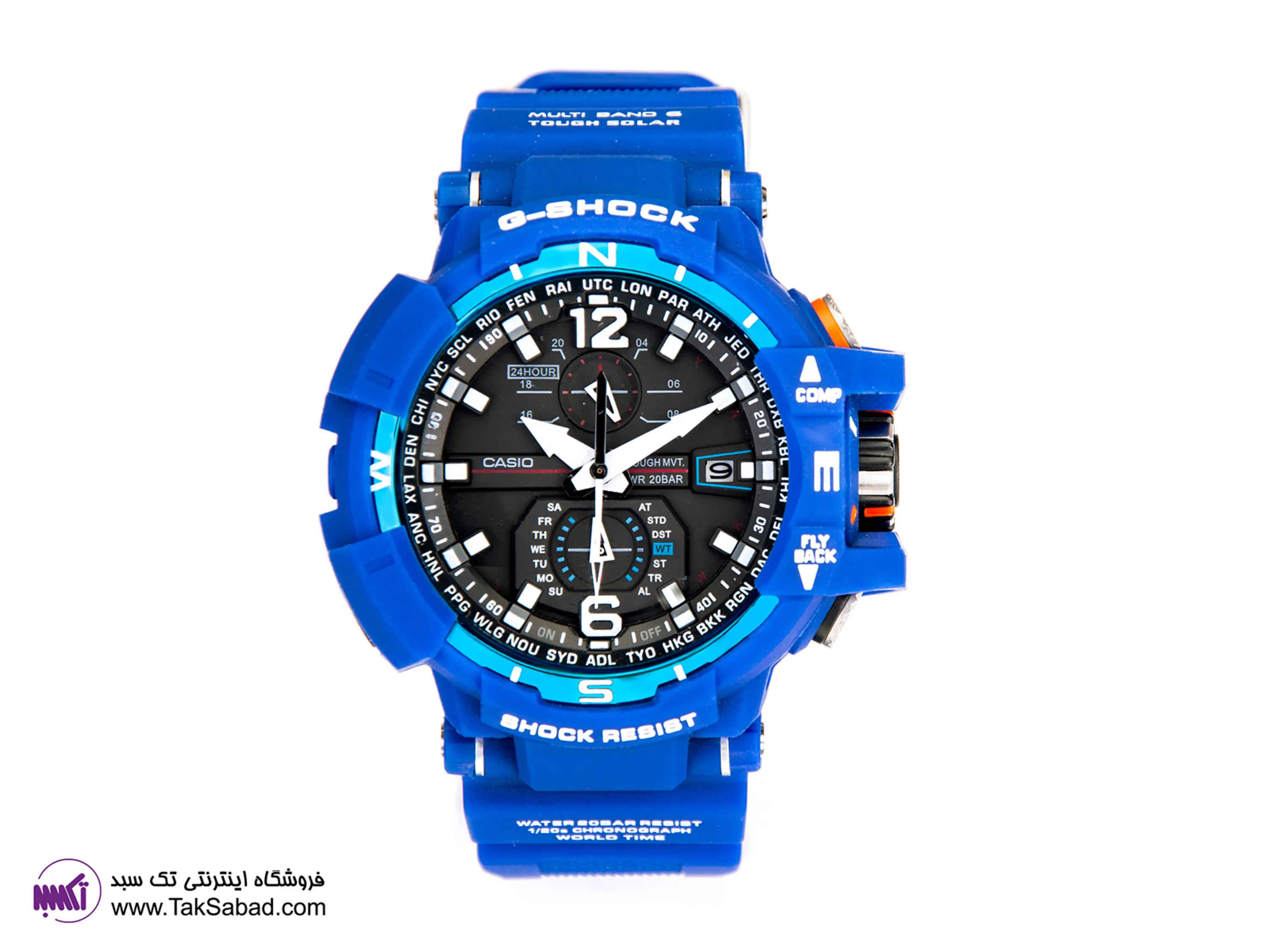 ساعت مچی جی شاک آبی خرید ساعت مچی اسپرت رنگی