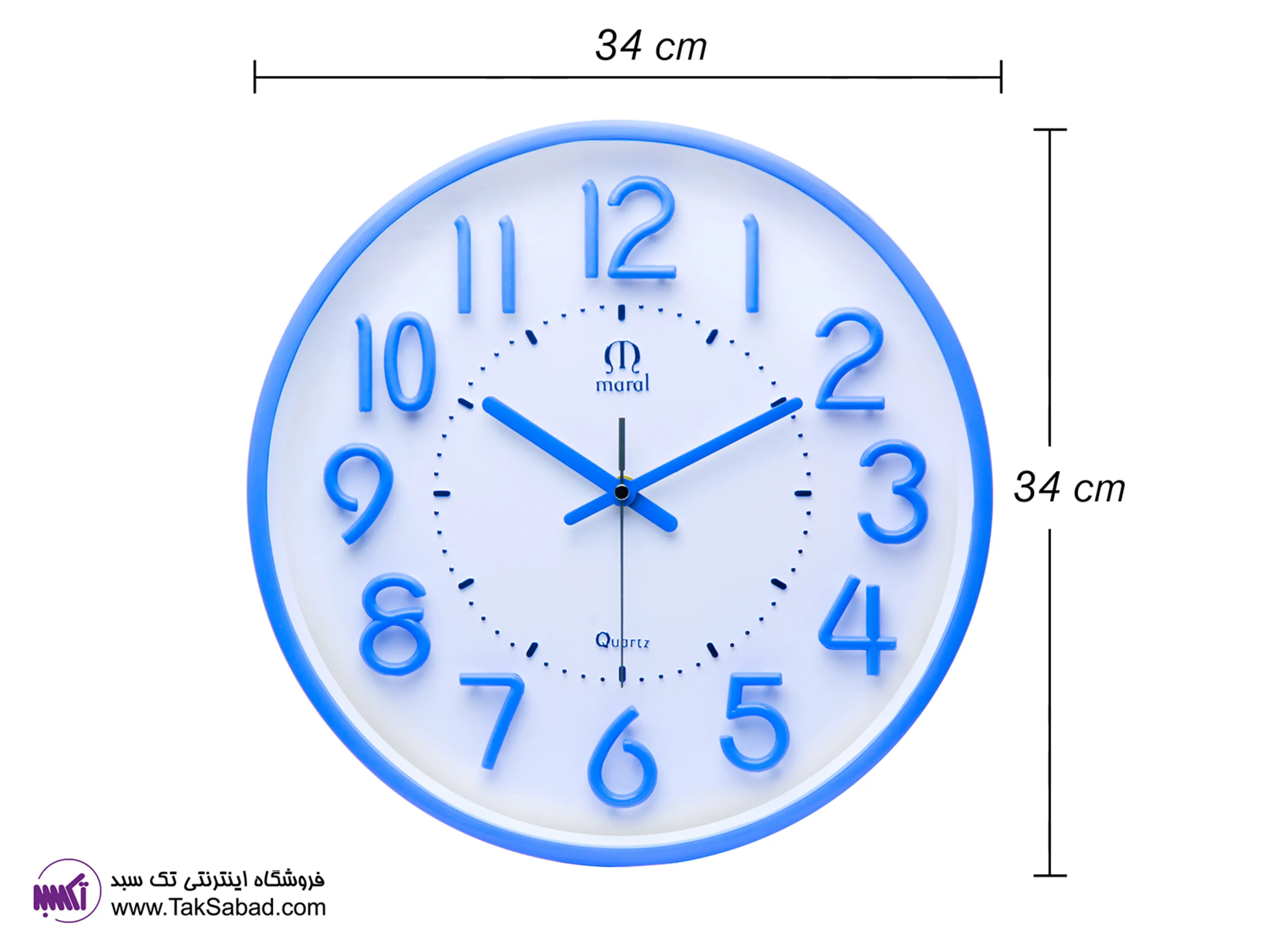 سفارش ساعت دیواری گرد