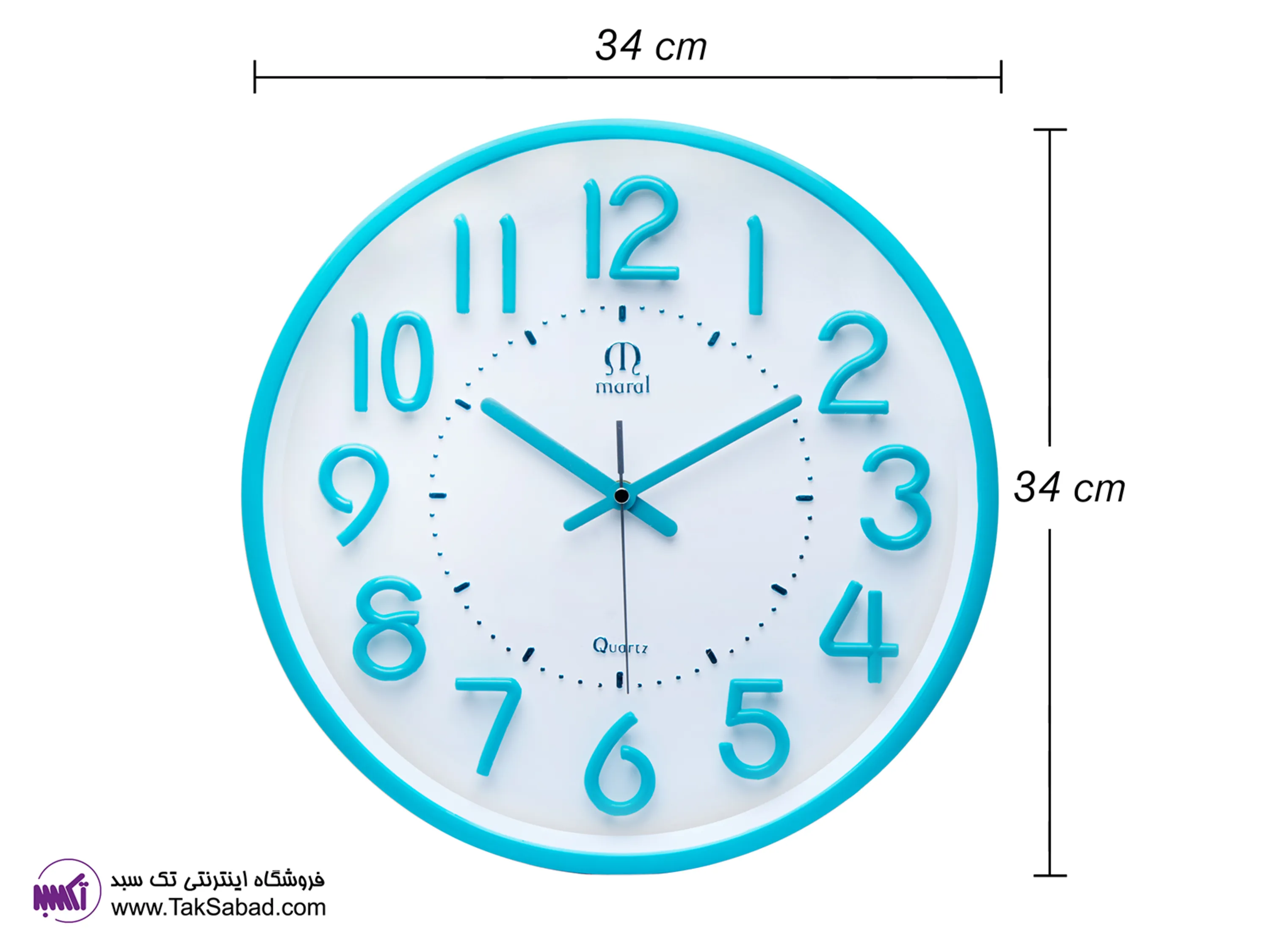 ساعت دیواری رنگی خرید ساعت دیواری رنگی