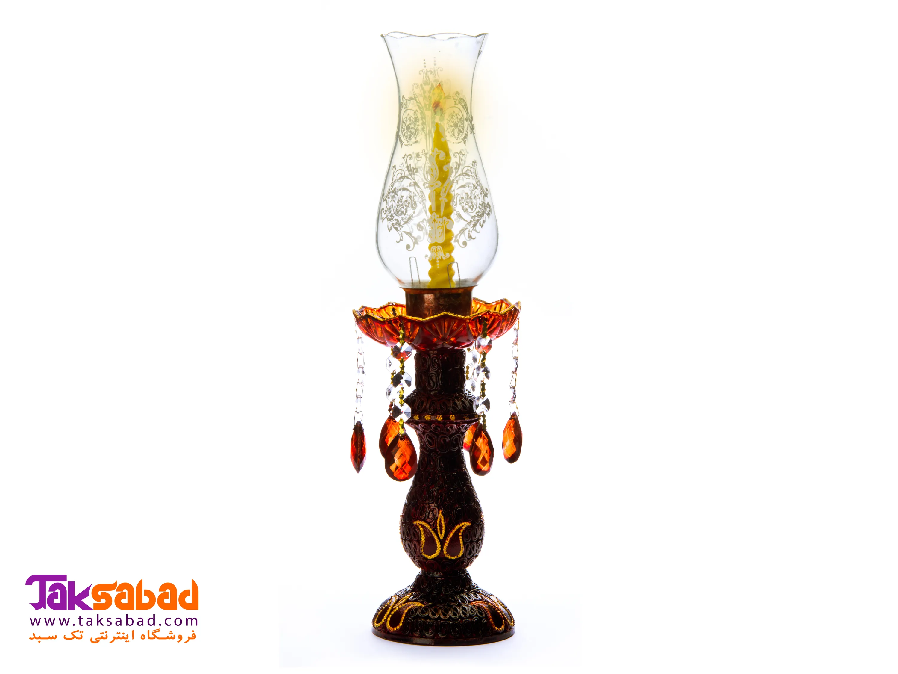 شمعدان طرح لاله خرید شمعدان طرح لاله