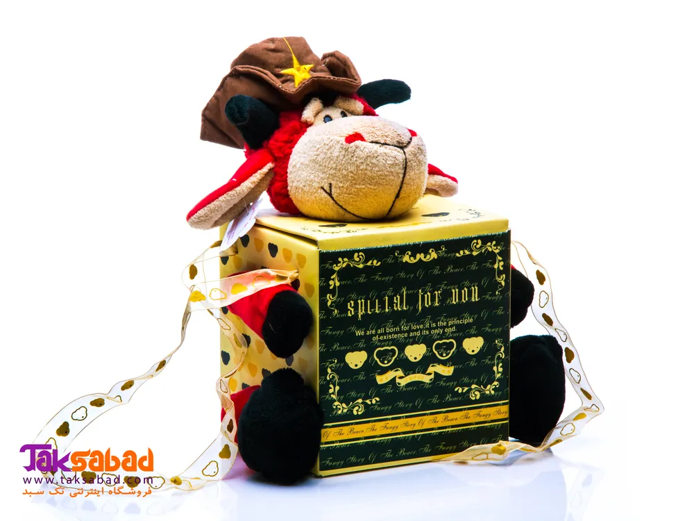 خرید جعبه عروسک طرح گاو