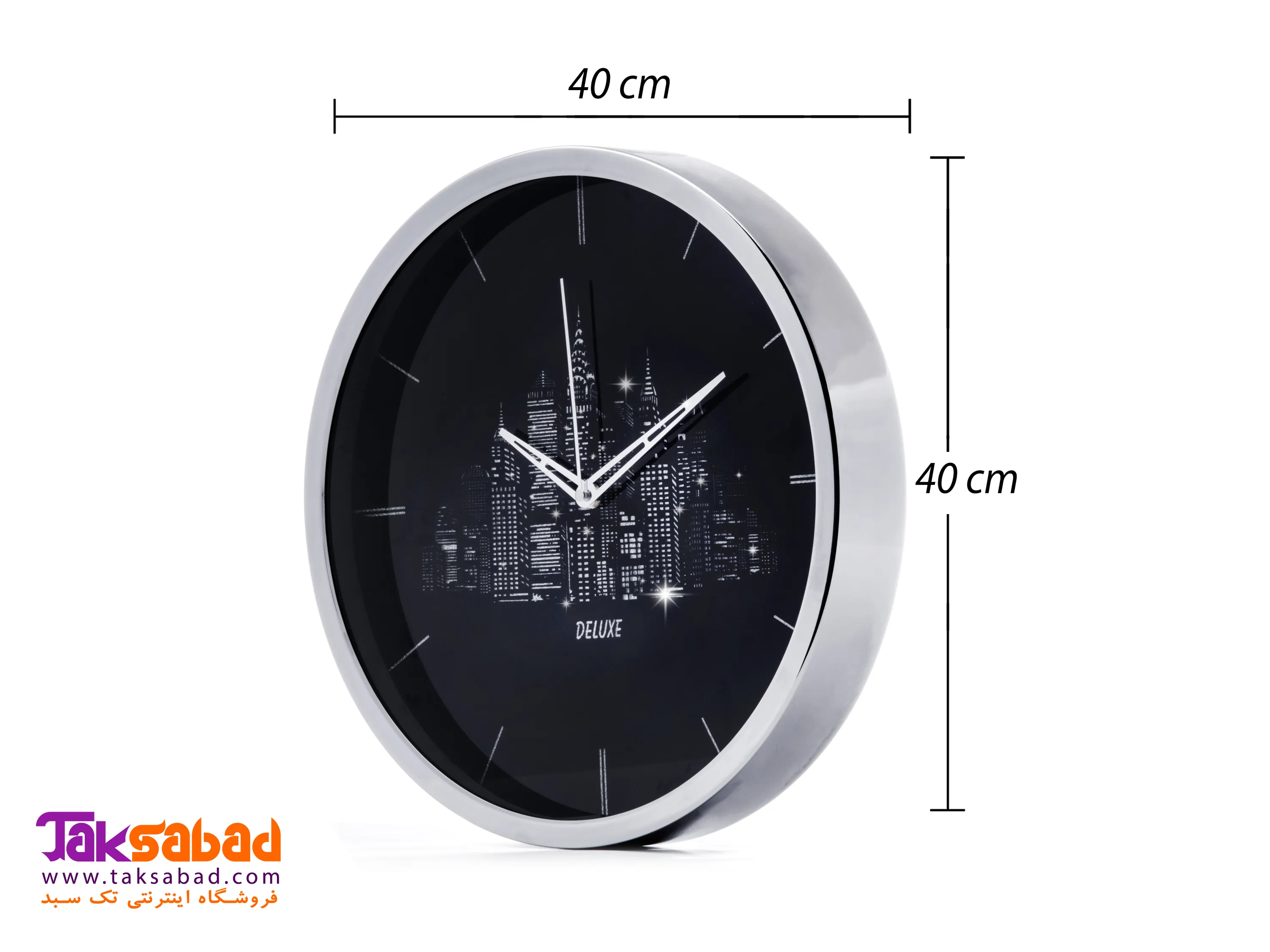 ساعت دیواری دلوکس طرح دار خرید ساعت دیواری دلوکس طرح دار