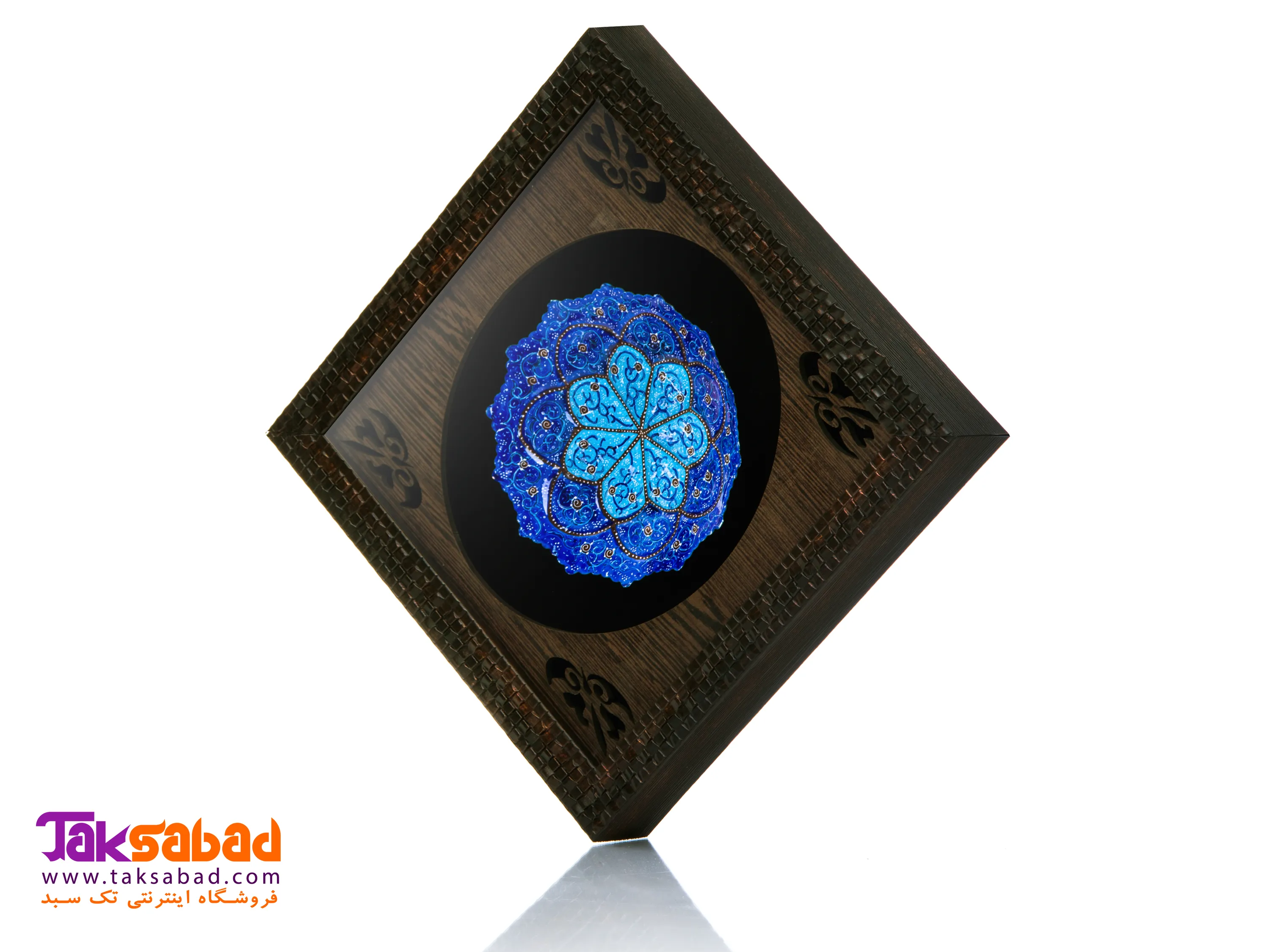 خرید قاب بشقاب مینا کاری