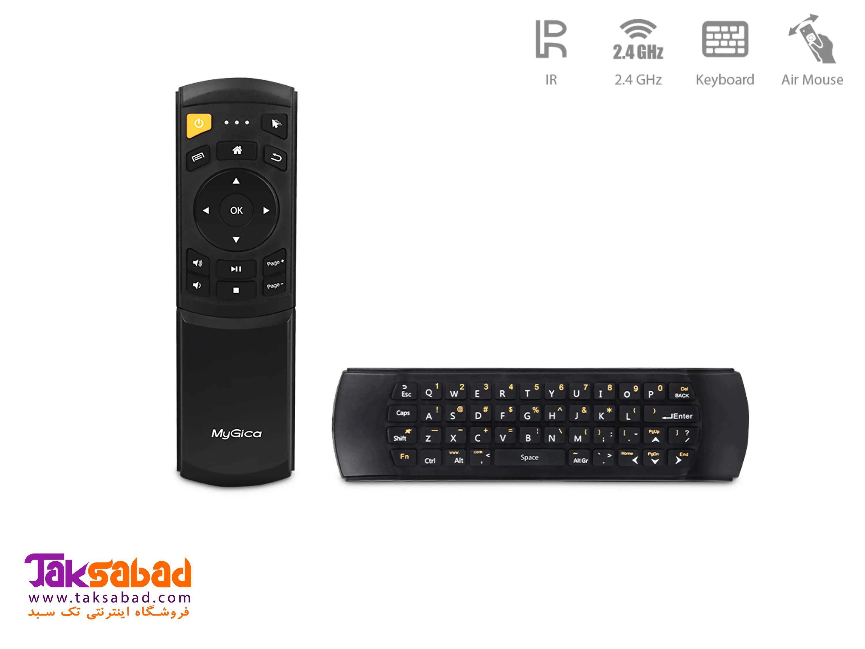 خرید ریموت کنترل کیبورد دار مای جیکا مدل KR41