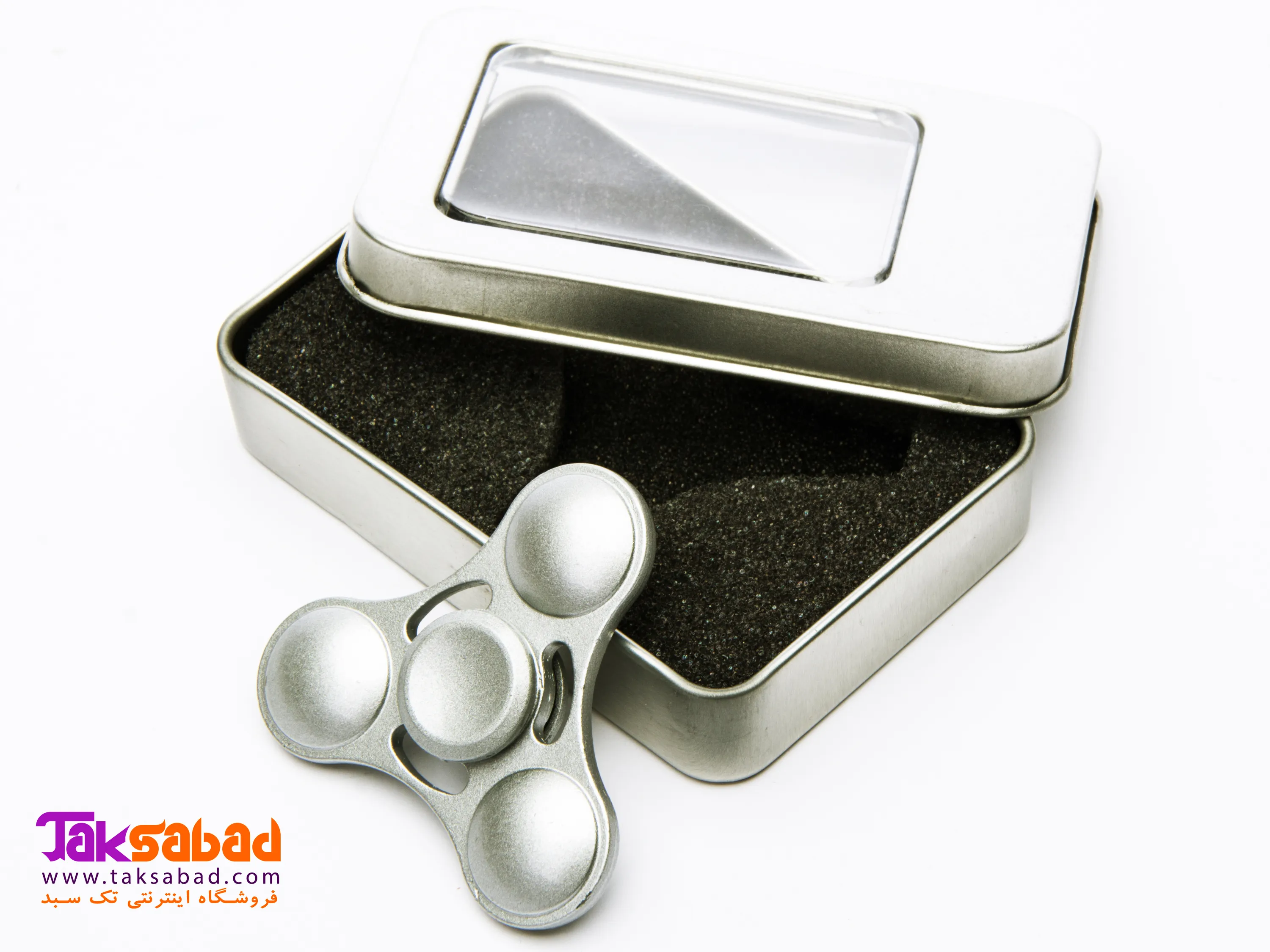 خرید فیجت اسپینر فلزی شیاردار