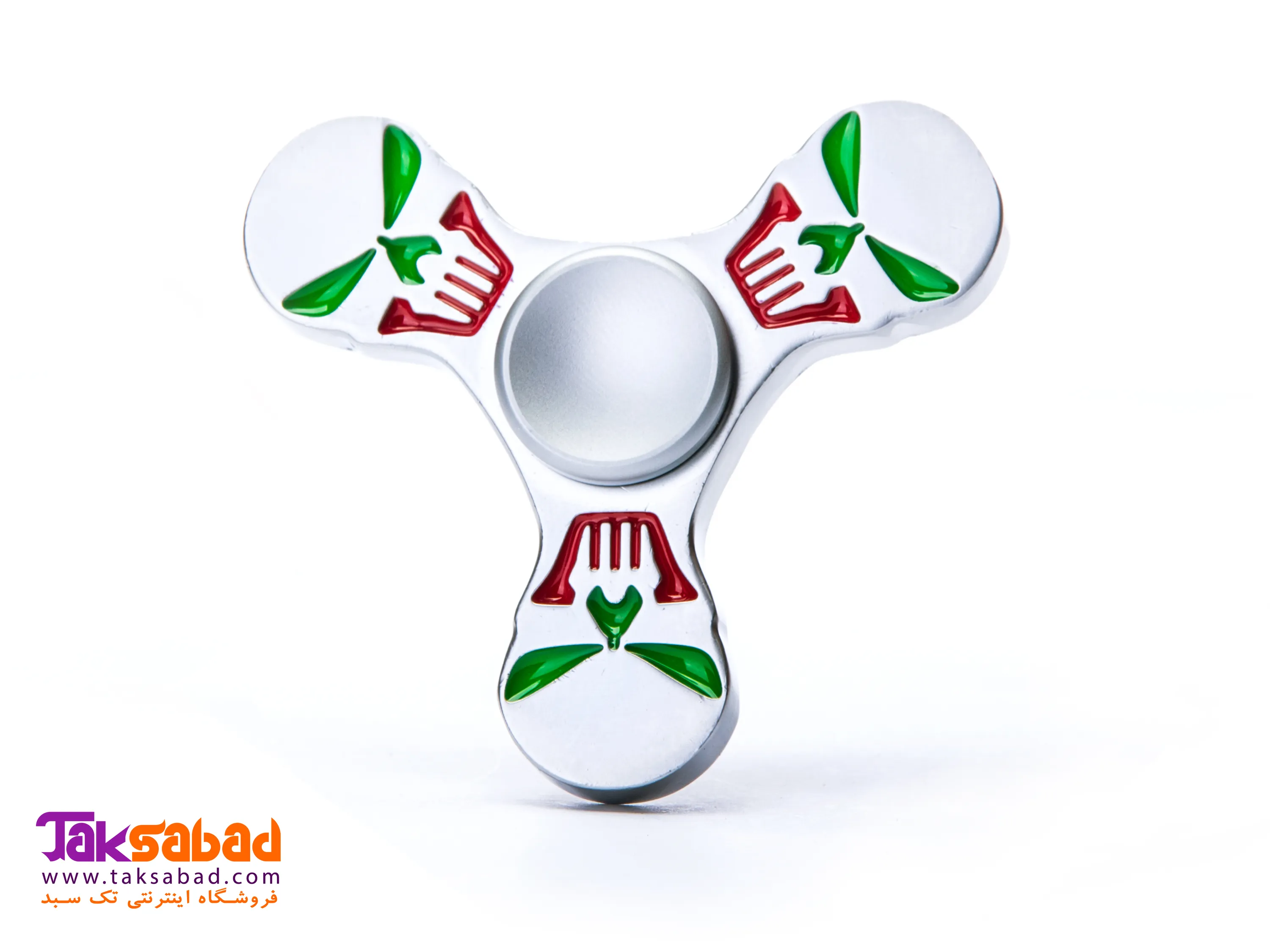 خرید فیجت اسپینر فلزی طرح اسکلت