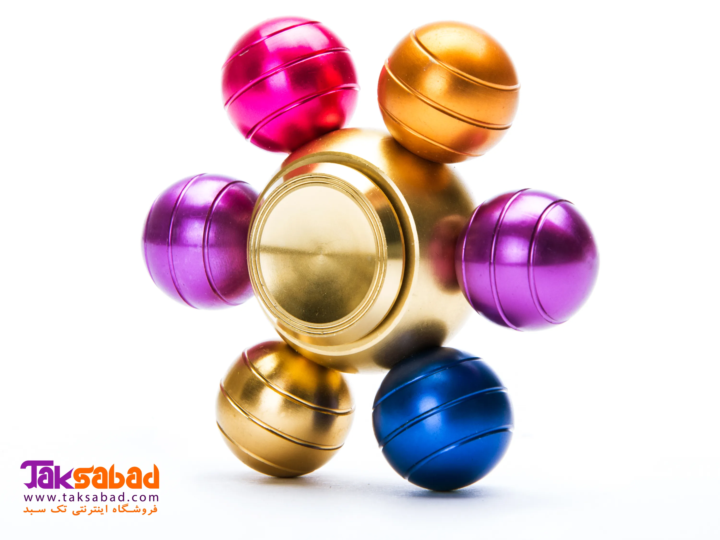 خرید فیجت اسپینر 6 پره توپی