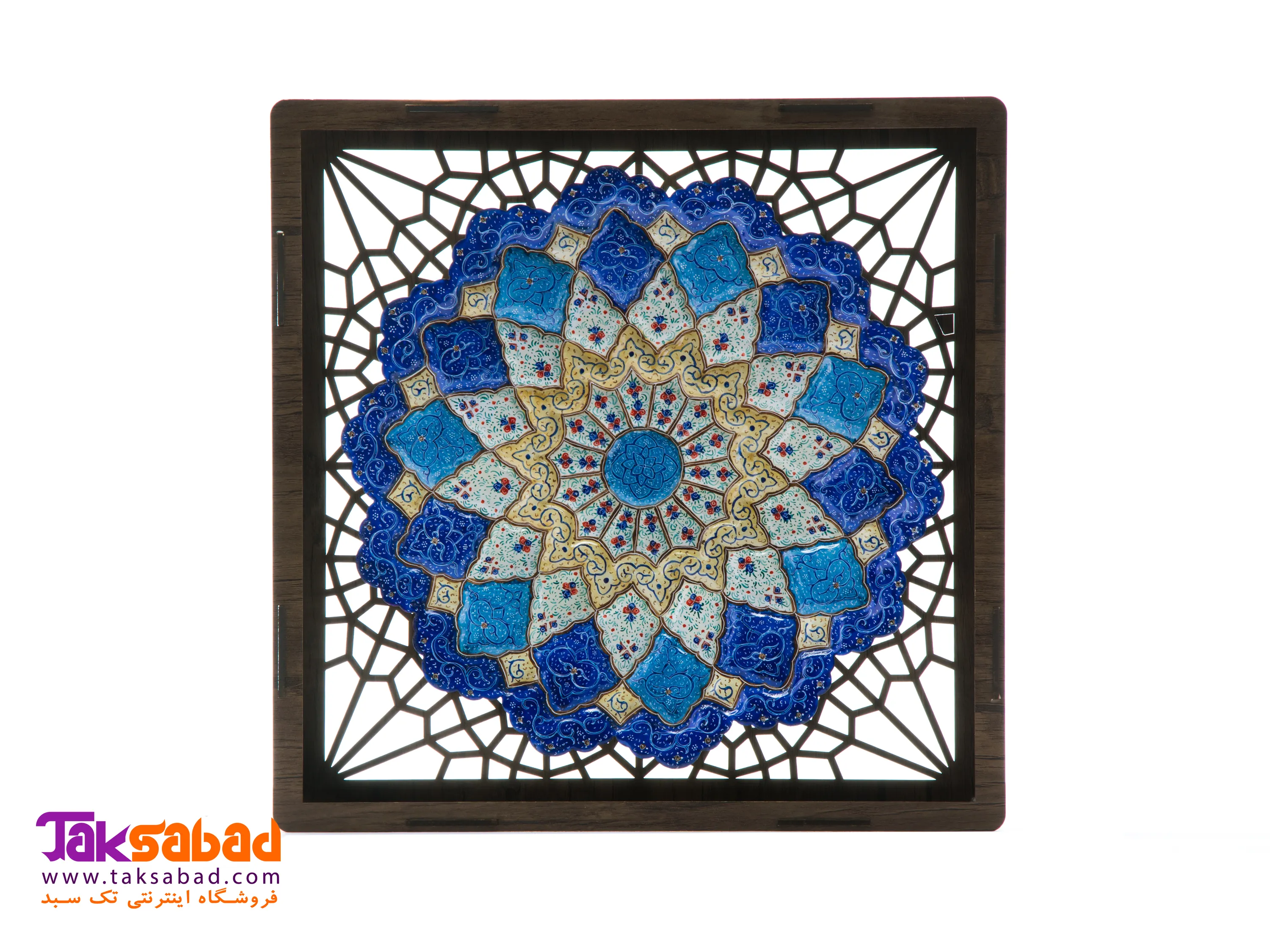 خرید قاب بشقاب مینا