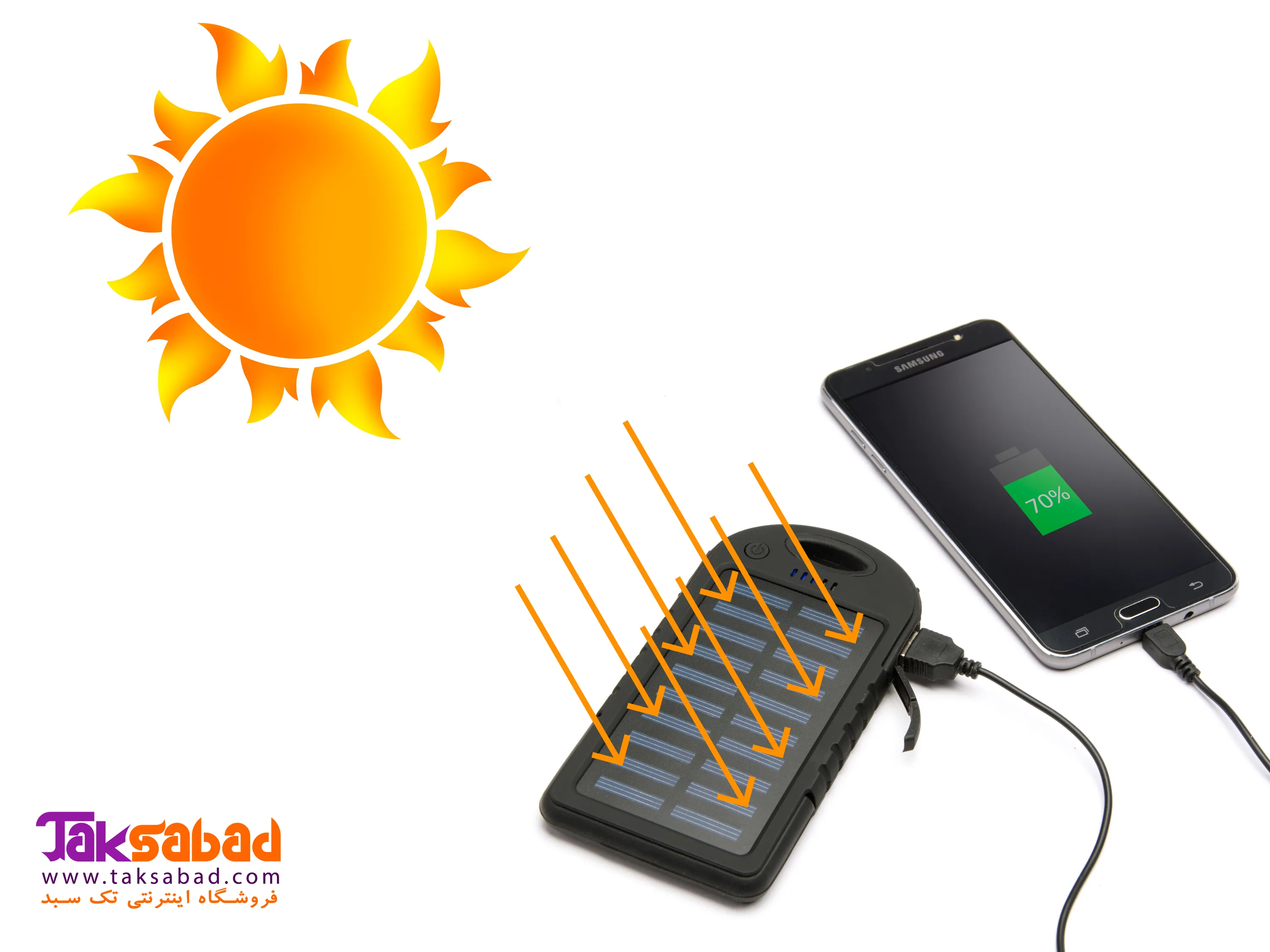 پاور بانک خورشیدی خرید پاور بانک خورشیدی