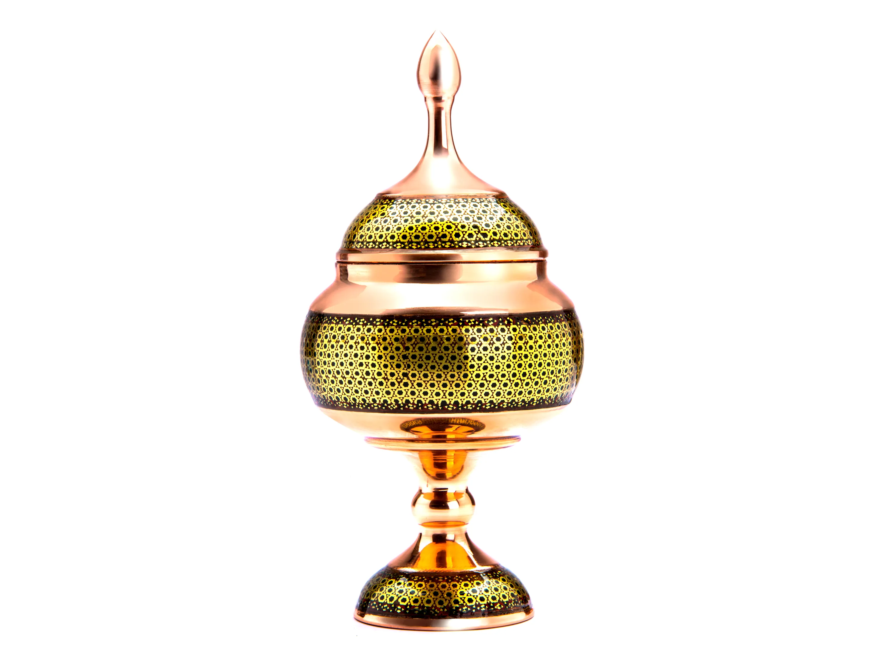 قندان خاتم کاری خرید قندان میناکاری