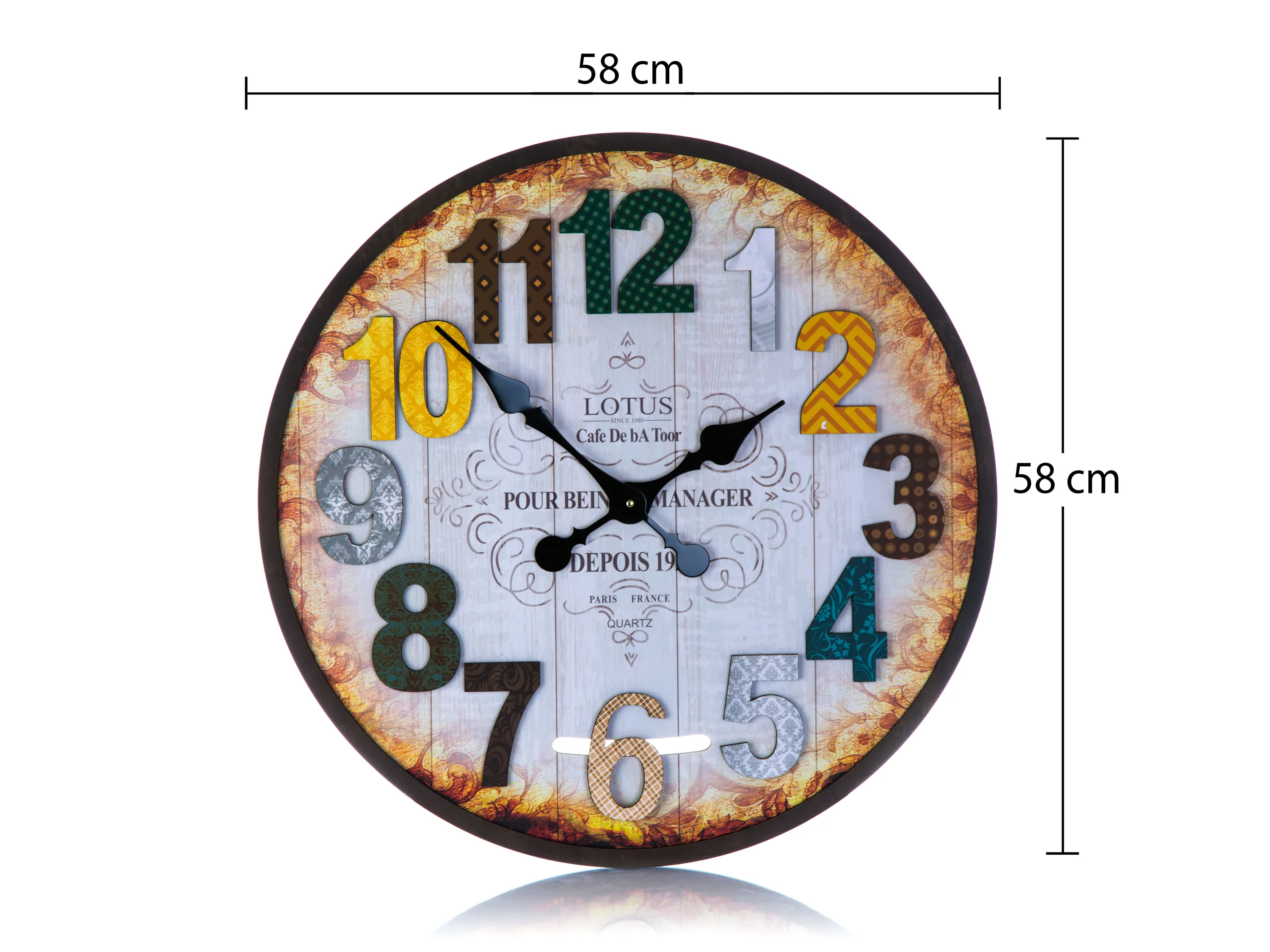 خرید ساعت دیواری لوتوس