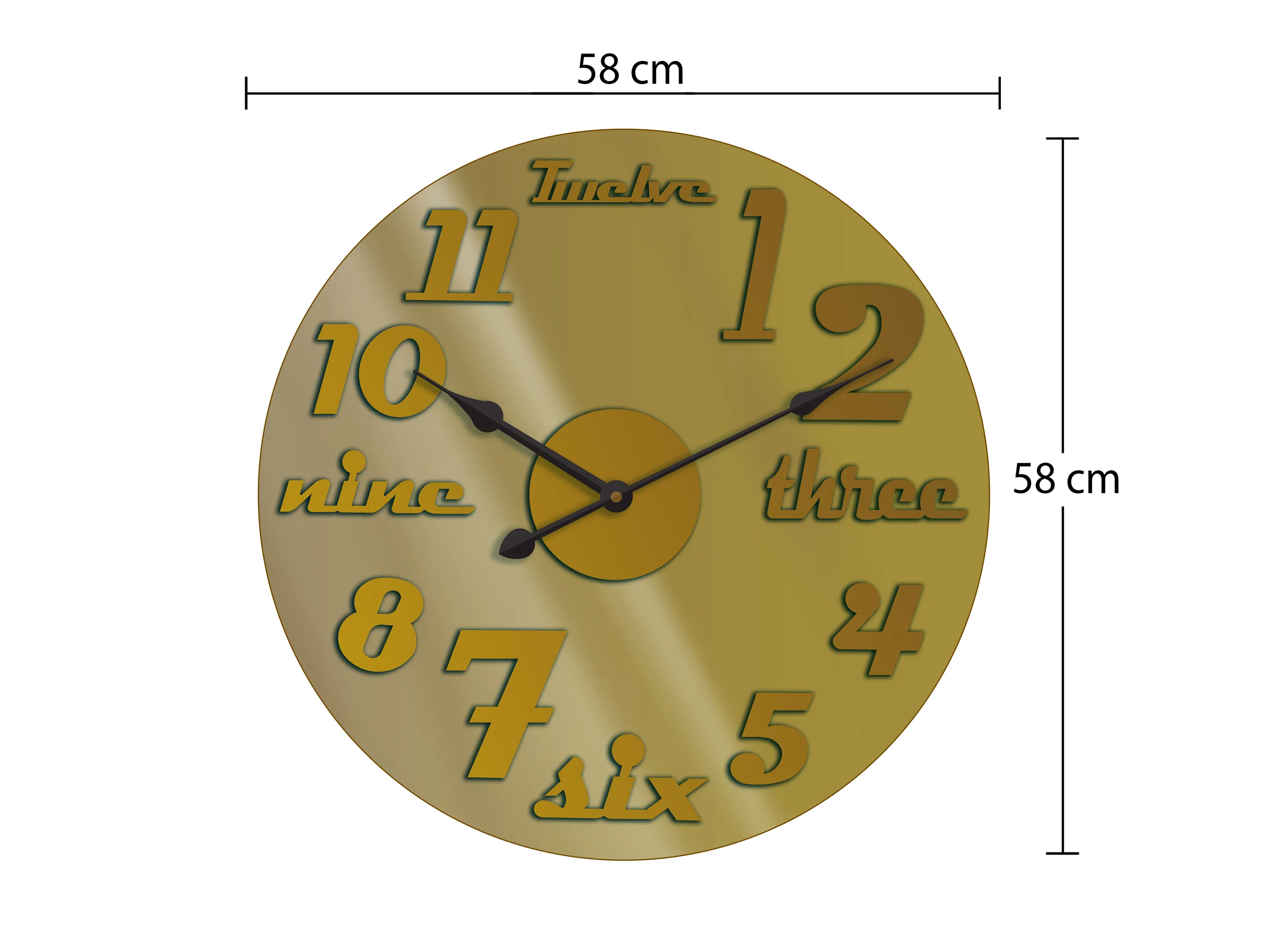 خرید ساعت دیواری تولیکا