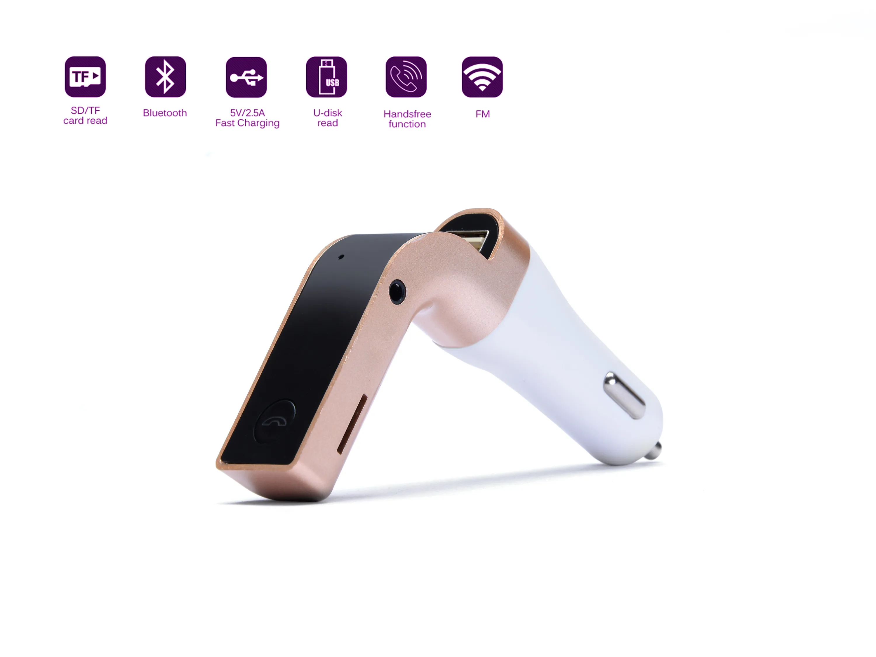 خرید شارژر فندکی بلوتوث دار