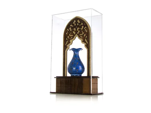 خرید گلدان میناکاری