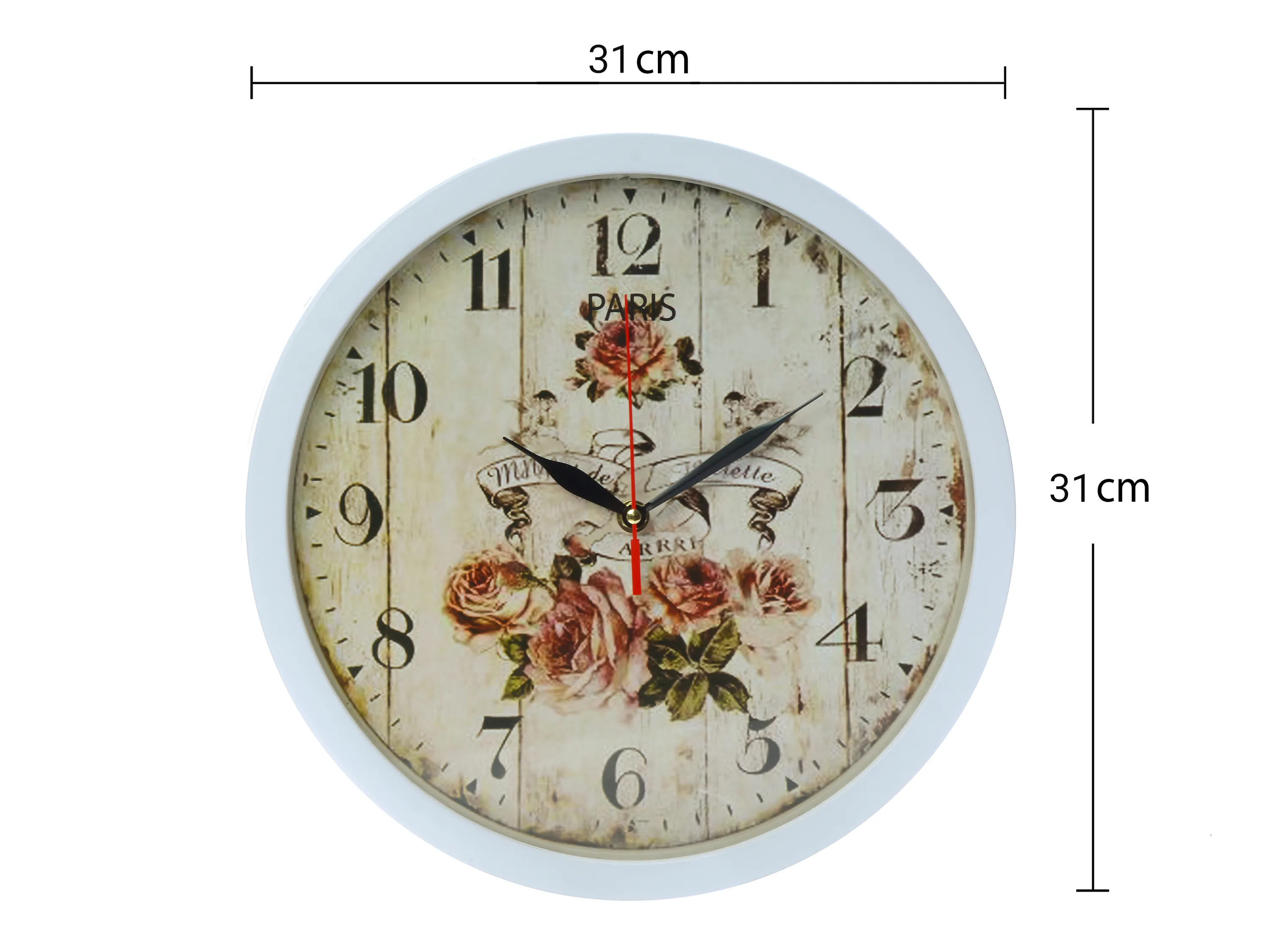 ساعت دیواری سفید خرید ساعت دیواری سفید