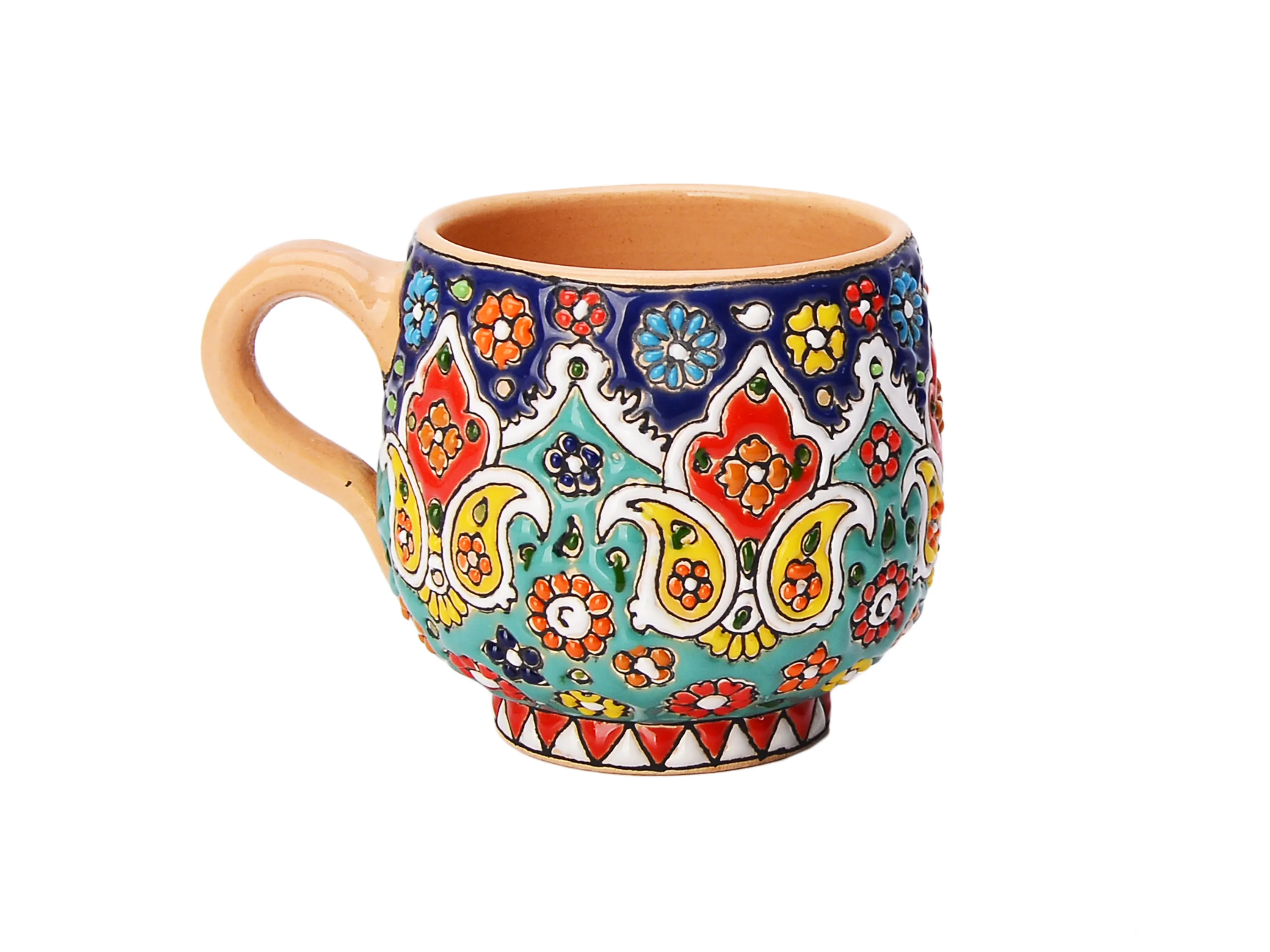 لیوان میناکاری لالجین خرید لیوان میناکاری لالجین