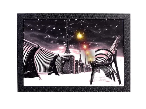 خرید تابلو منظره چراغ دار