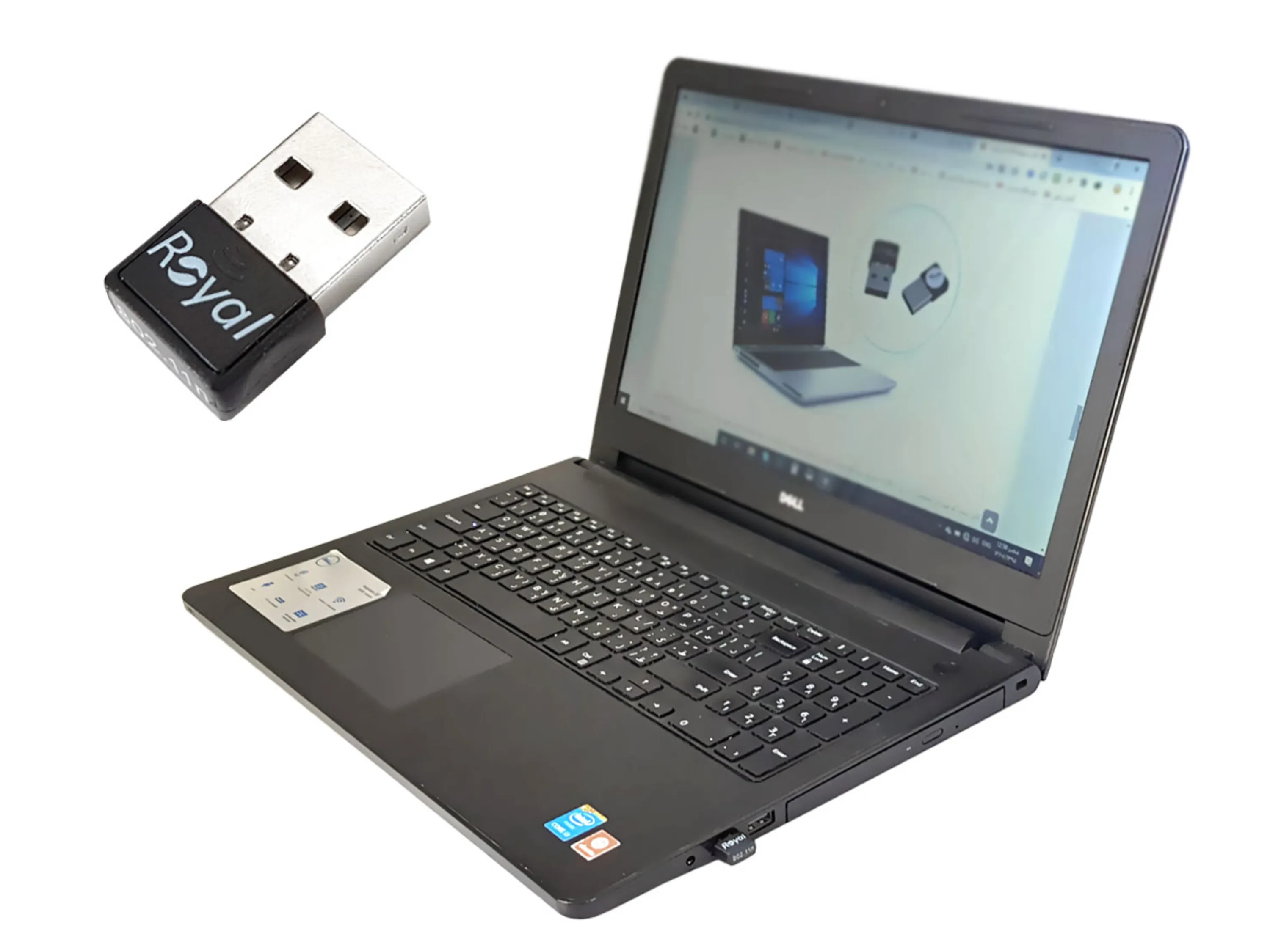 خرید کارت شبکه USB بی سیم رویال مدل RW-128