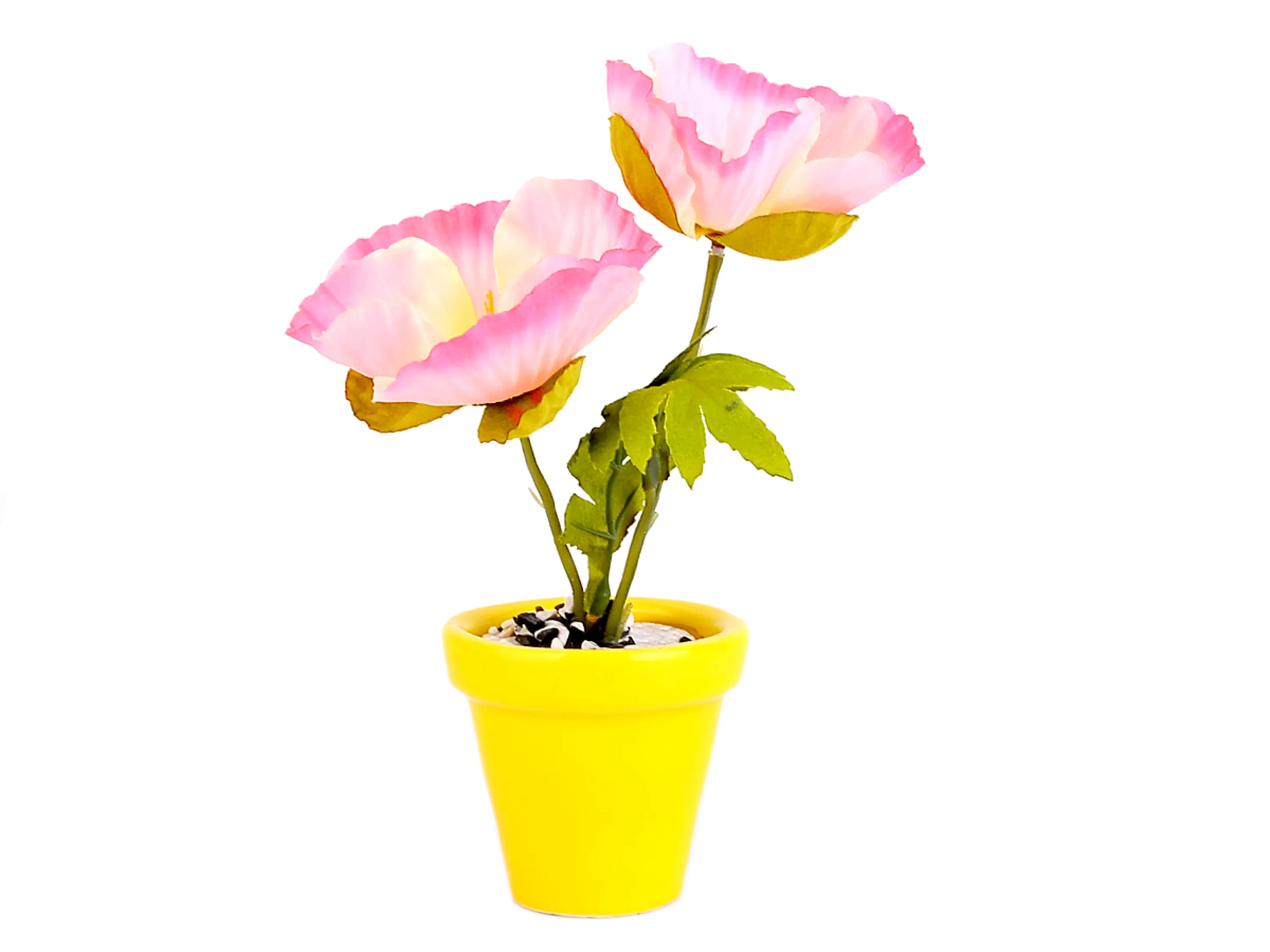 گلدان گل مصنوعی شقایق خرید گلدان گل مصنوعی شقایق