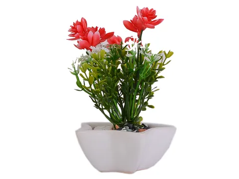 خرید گلدان گل مصنوعی