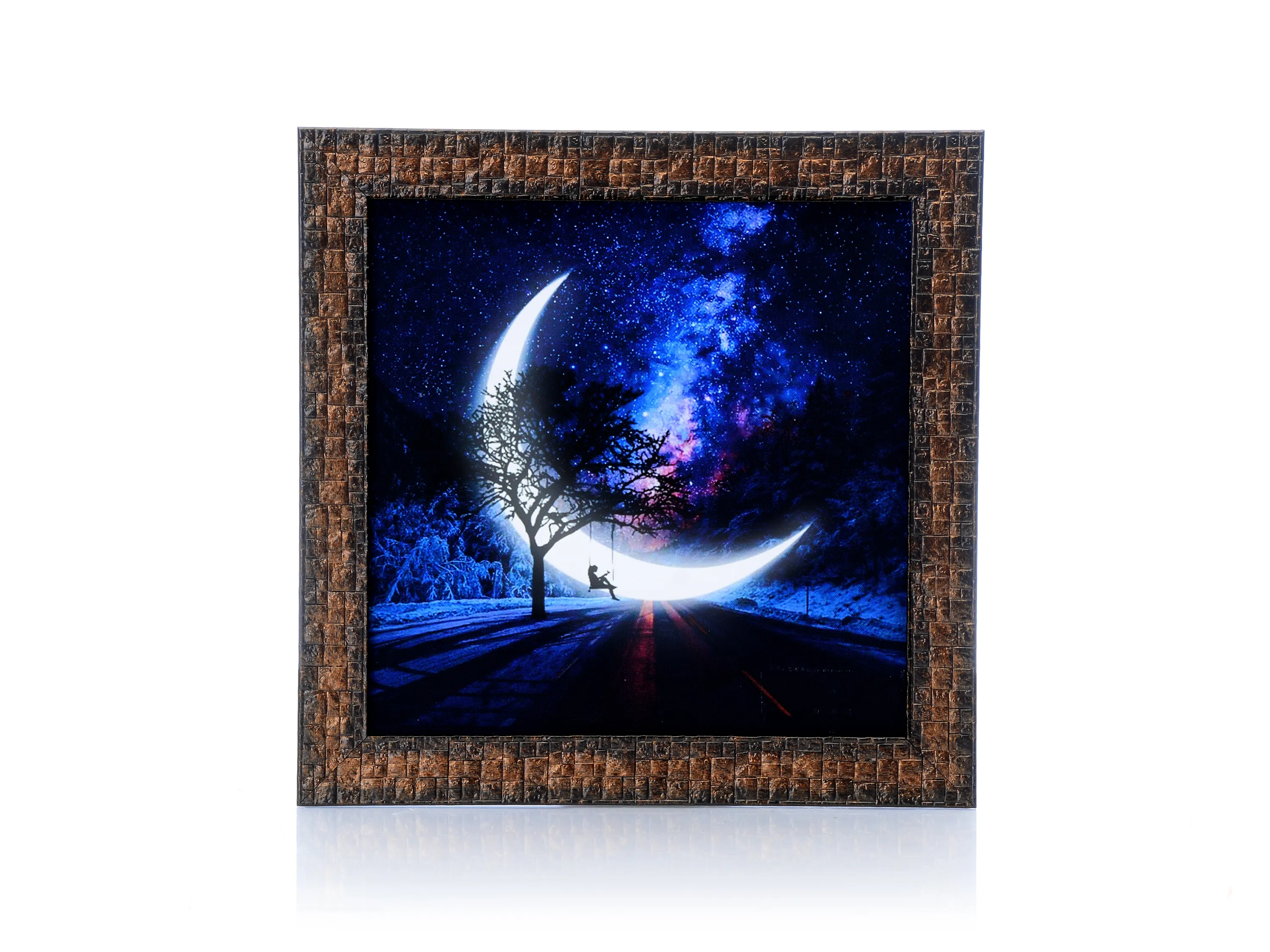 تابلو بک لایت طرح ماه خرید تابلو بک لایت طرح ماه