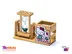 خرید جاقلمی رومیزی چوبی hello kitty